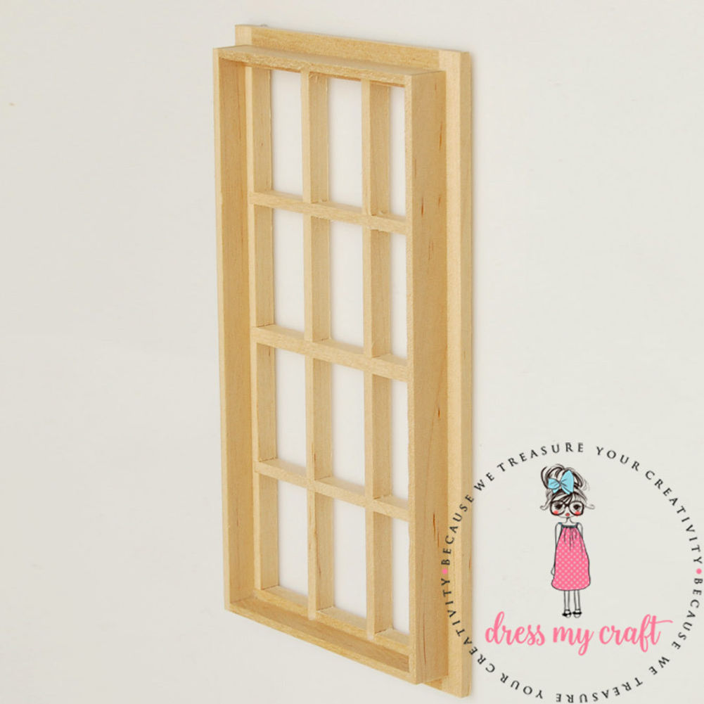 Miniature Anywhere Wooden Window