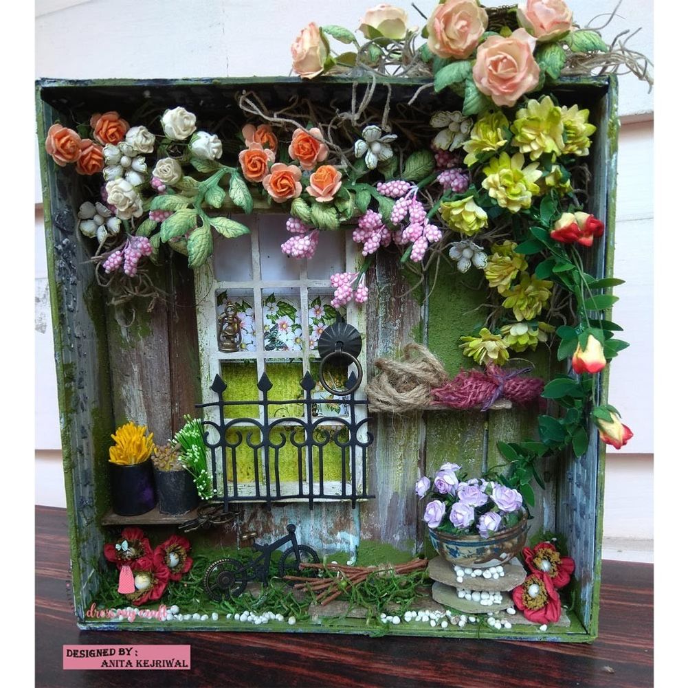 Miniature Anywhere Wooden Window