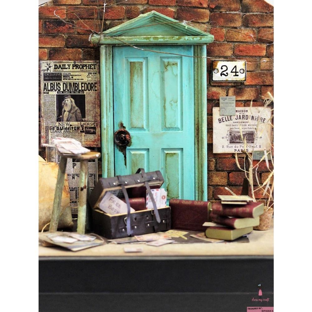 Miniature Anywhere Wooden Door