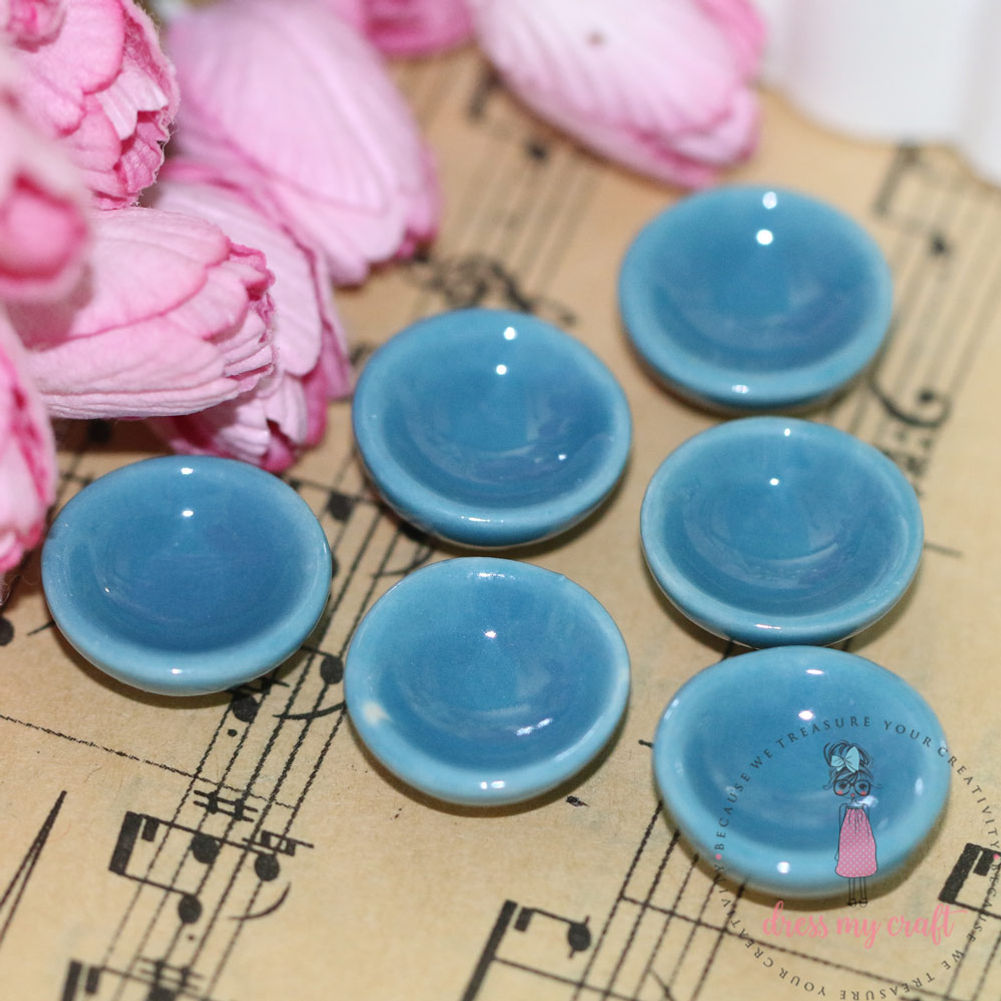 Miniature Blue Bowl Set