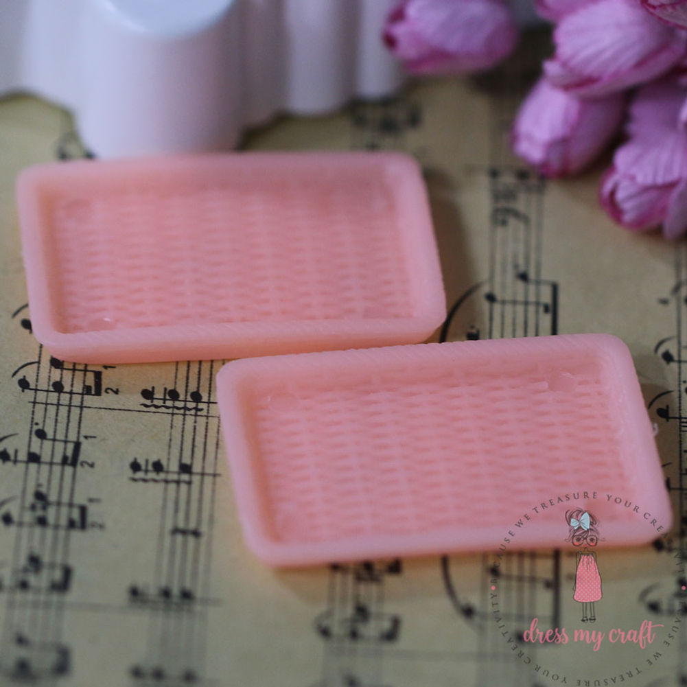 Miniature Serving Tray - Peach