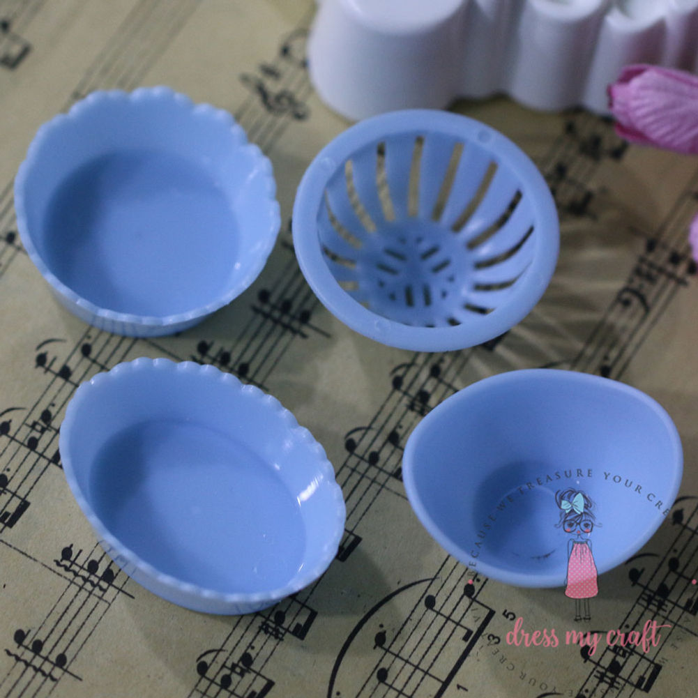 Miniature Set of Baskets - Blue
