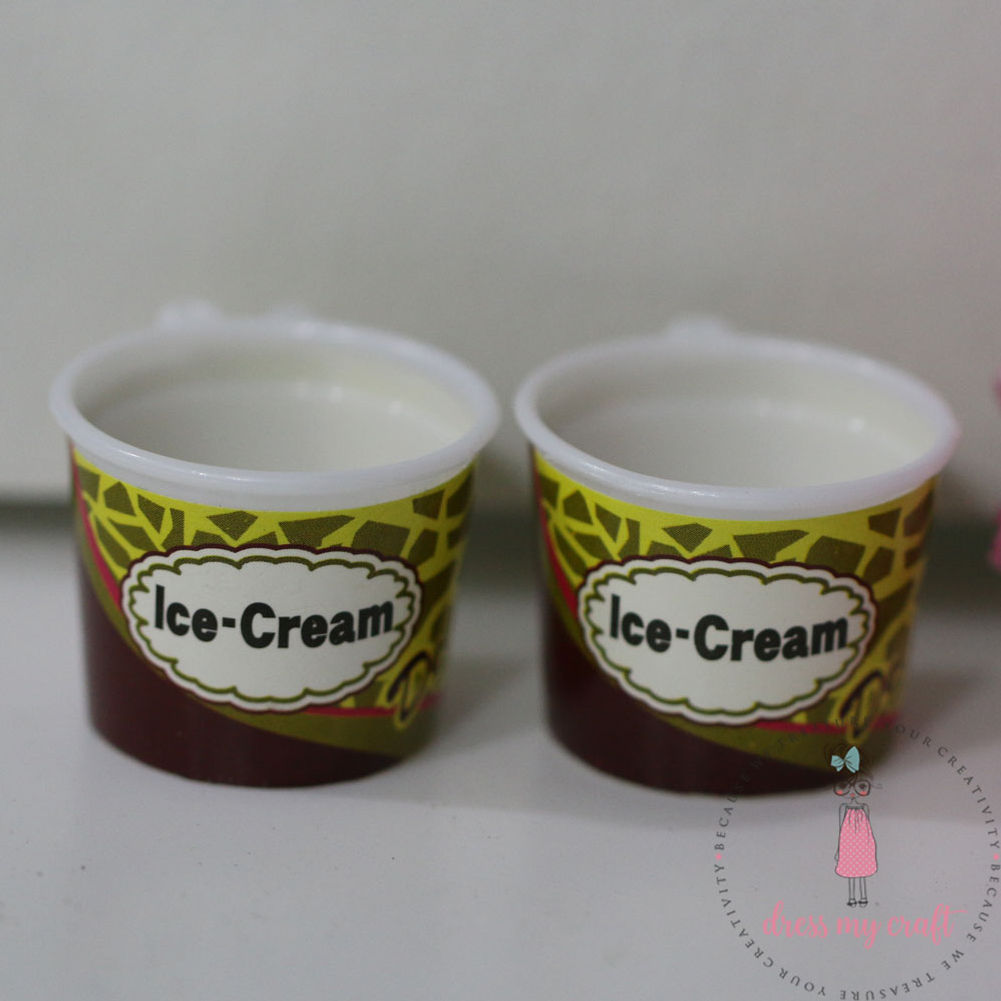 Miniature Ice Cream Tub # 1