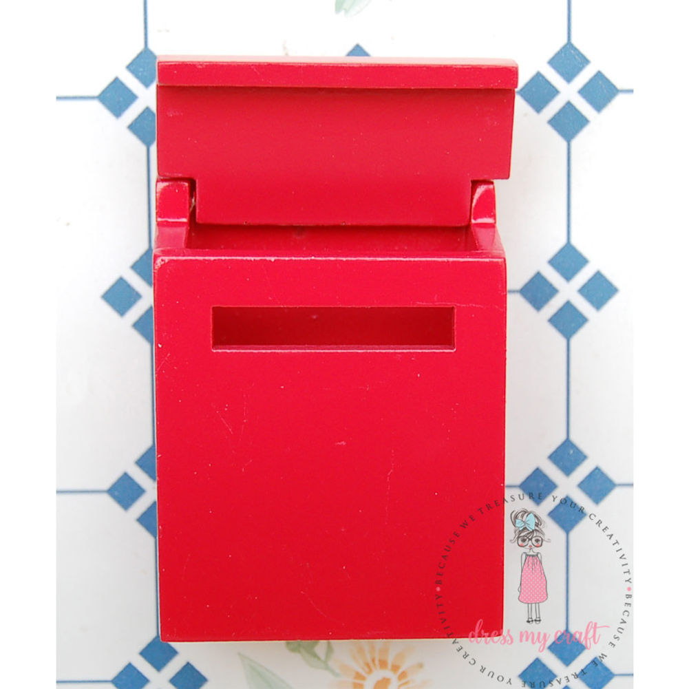 Miniature Letter Box # 2 - Red