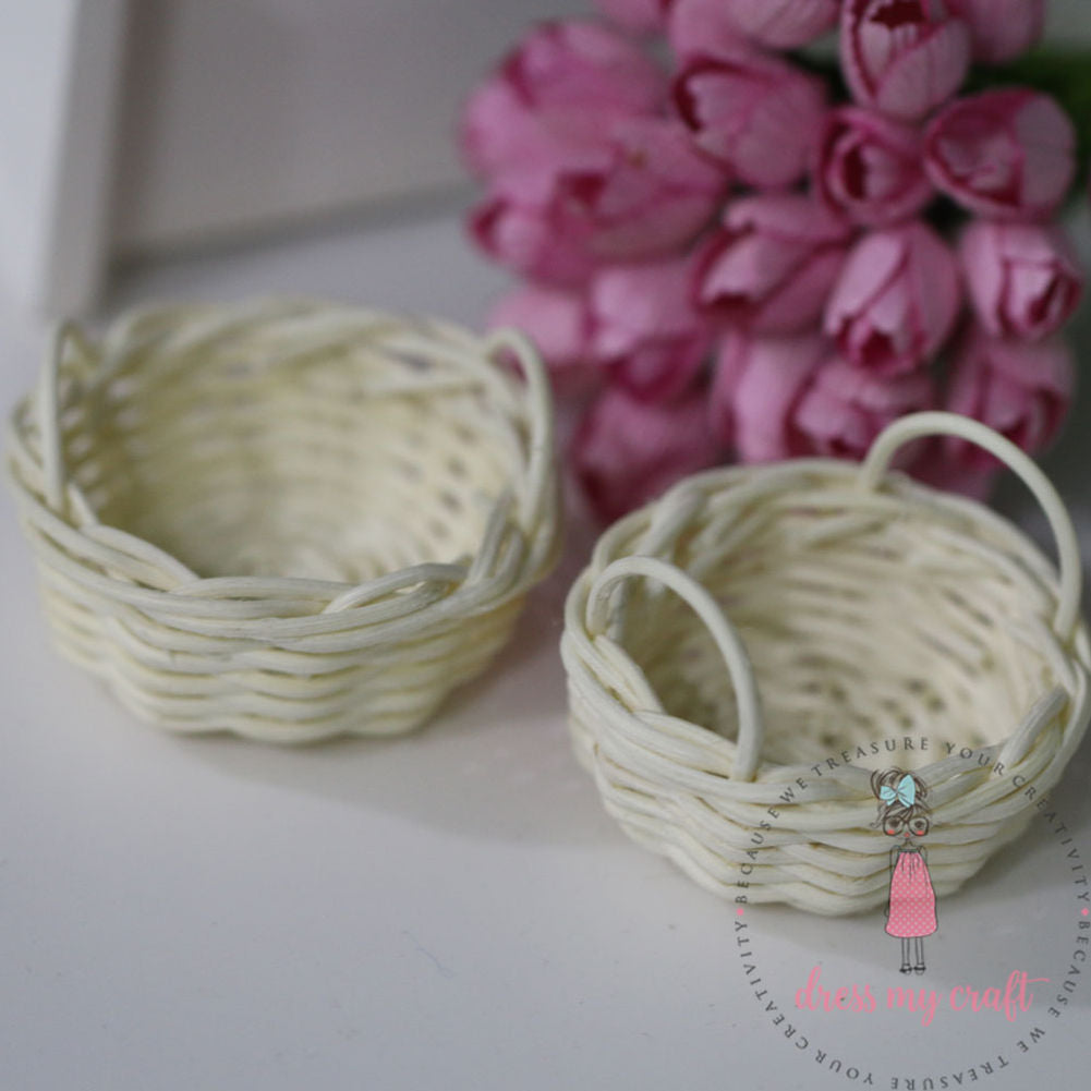 Miniature Wicker Basket - Large