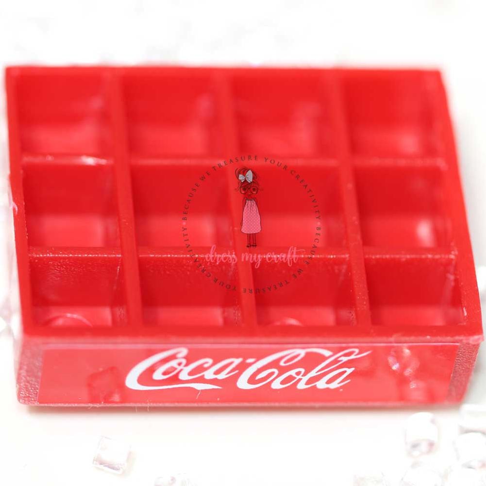 Miniature Coca-Cola Bottle with Crate
