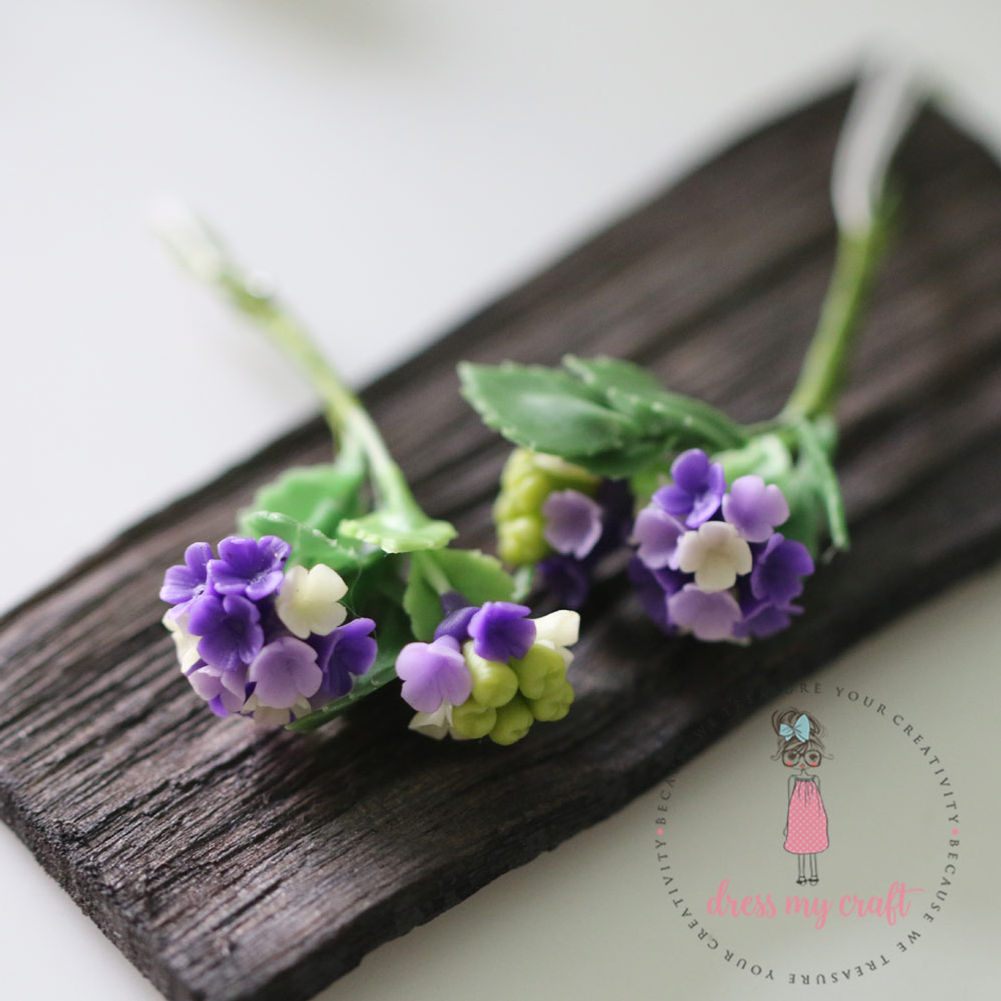 Hydrengea Bunch- Purple