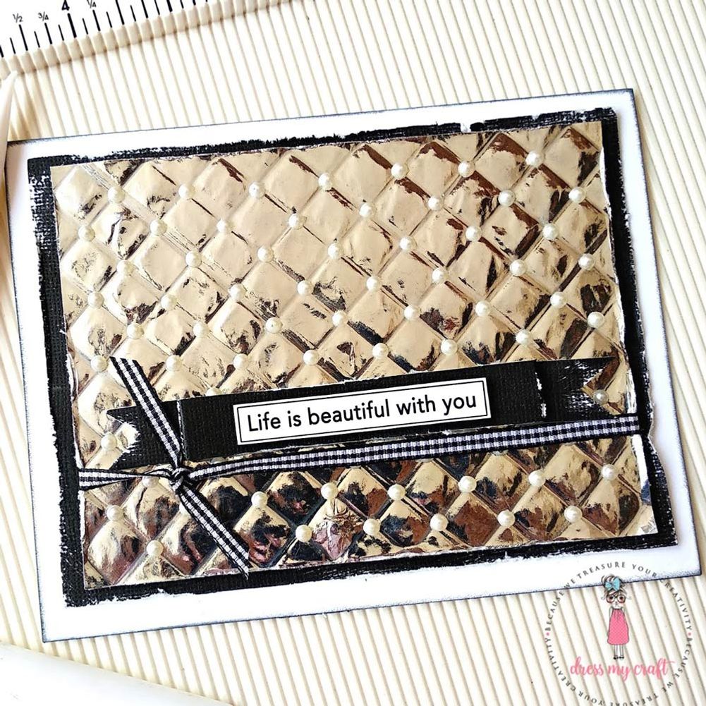 Gold Mirror Cardstock