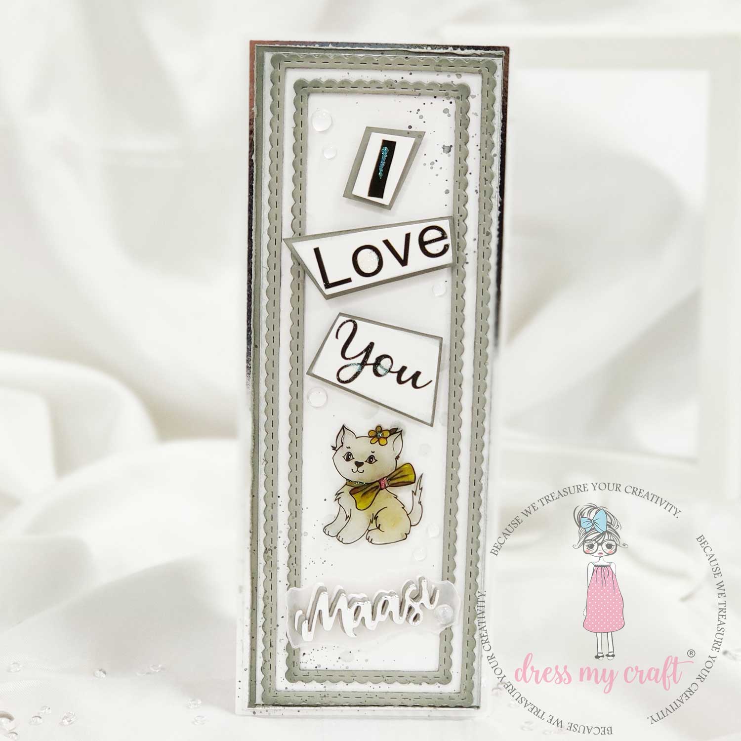 Silver Mirror Cardstock