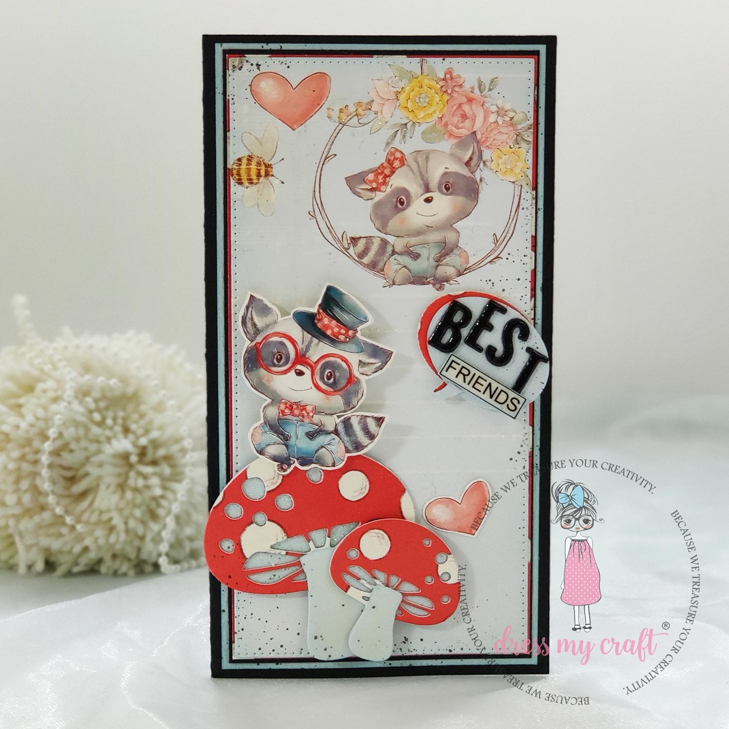 Pastel Blue Textured Cardstock