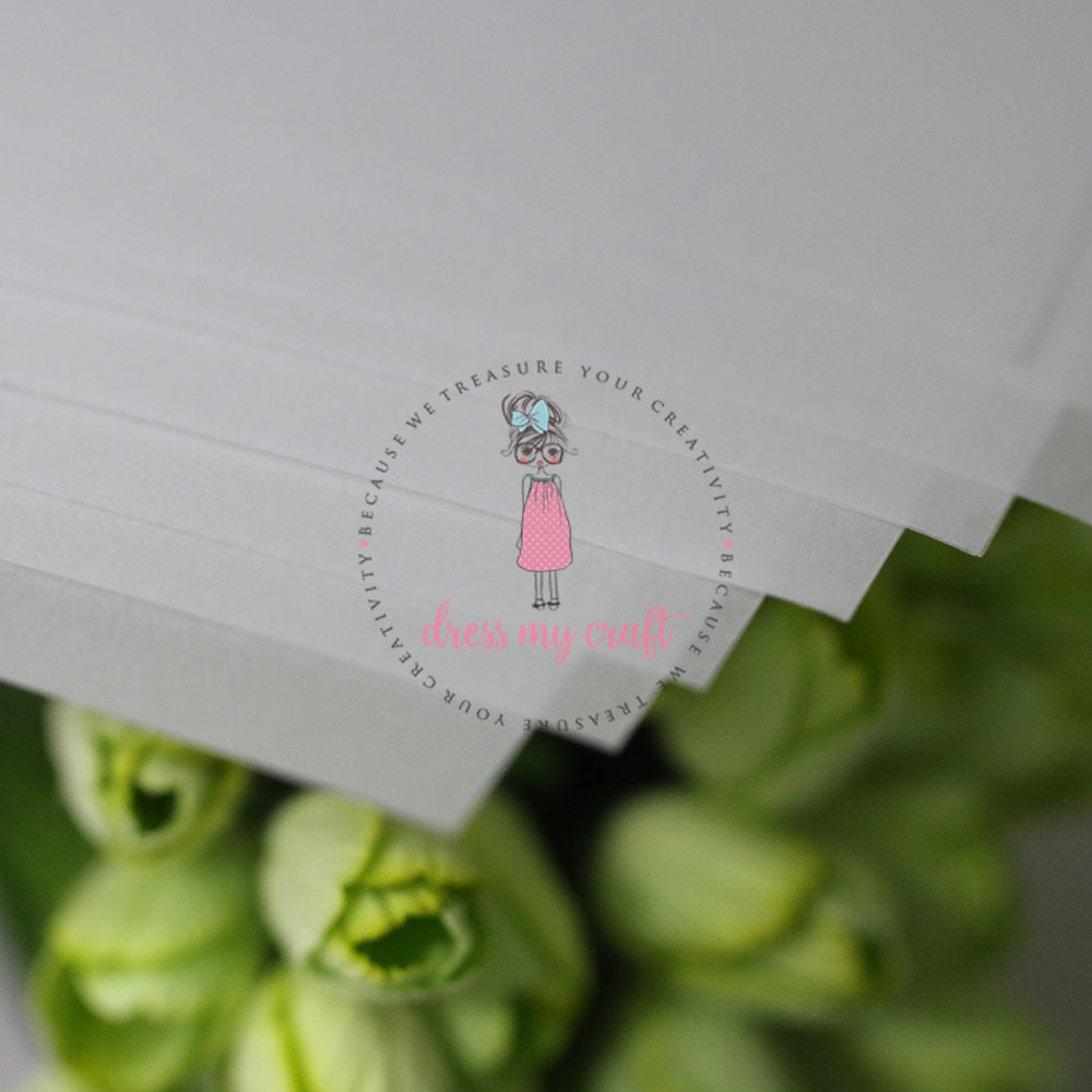 White Vellum Sheets - 110 GSM