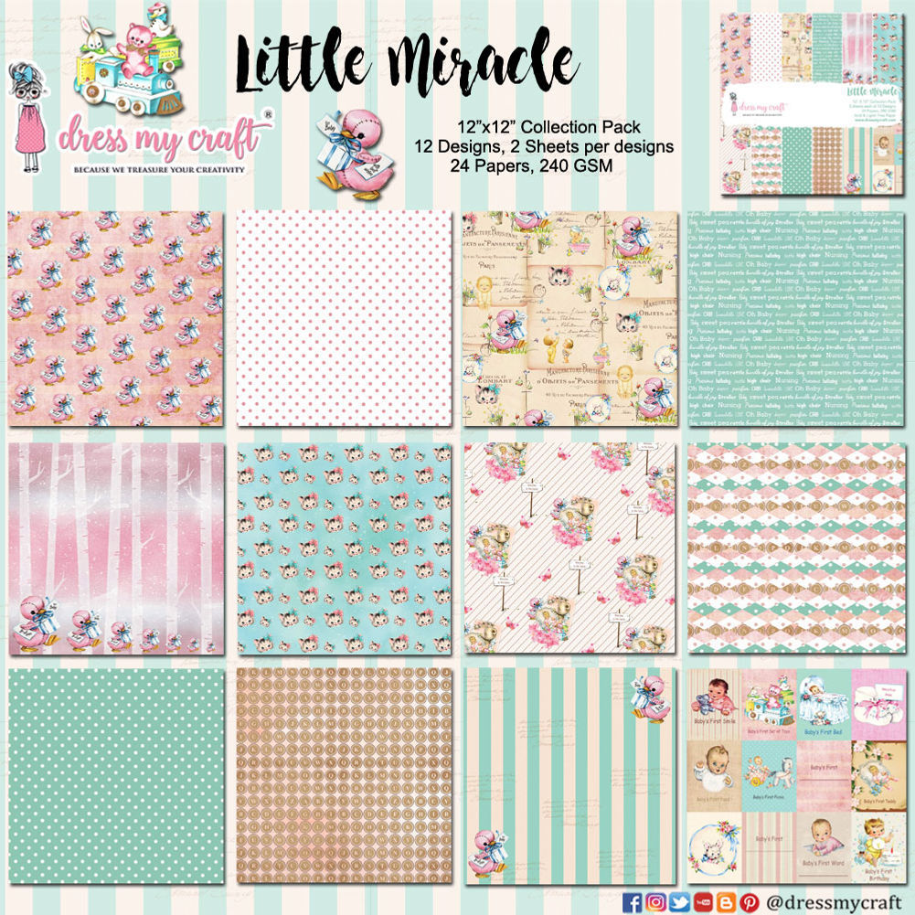 Little Miracle - 12" x 12" Paper Pad