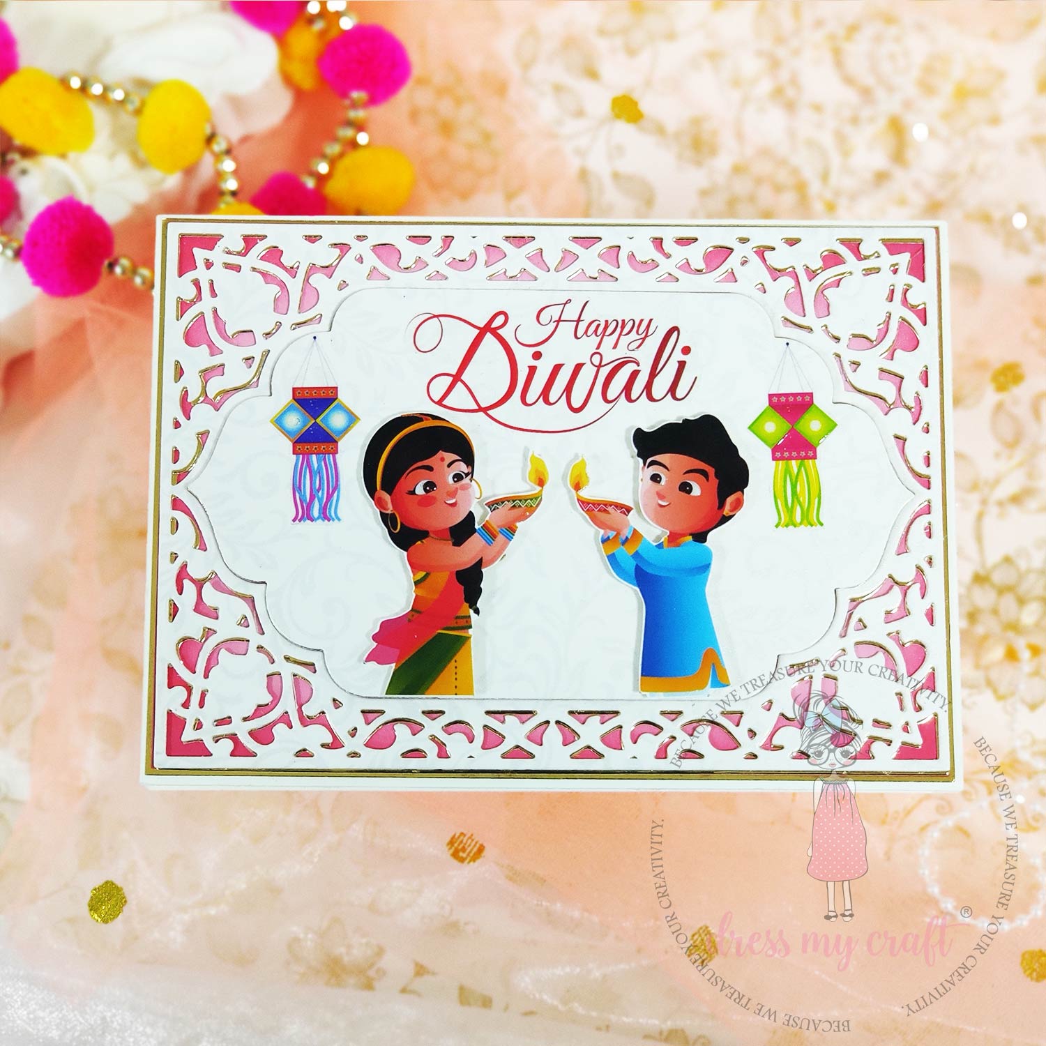 Blush Pink Cardstock - A4 - 250 gsm