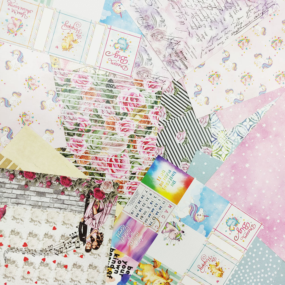 Dress My Craft Paper - 12" x 12" - Assorted Sheets