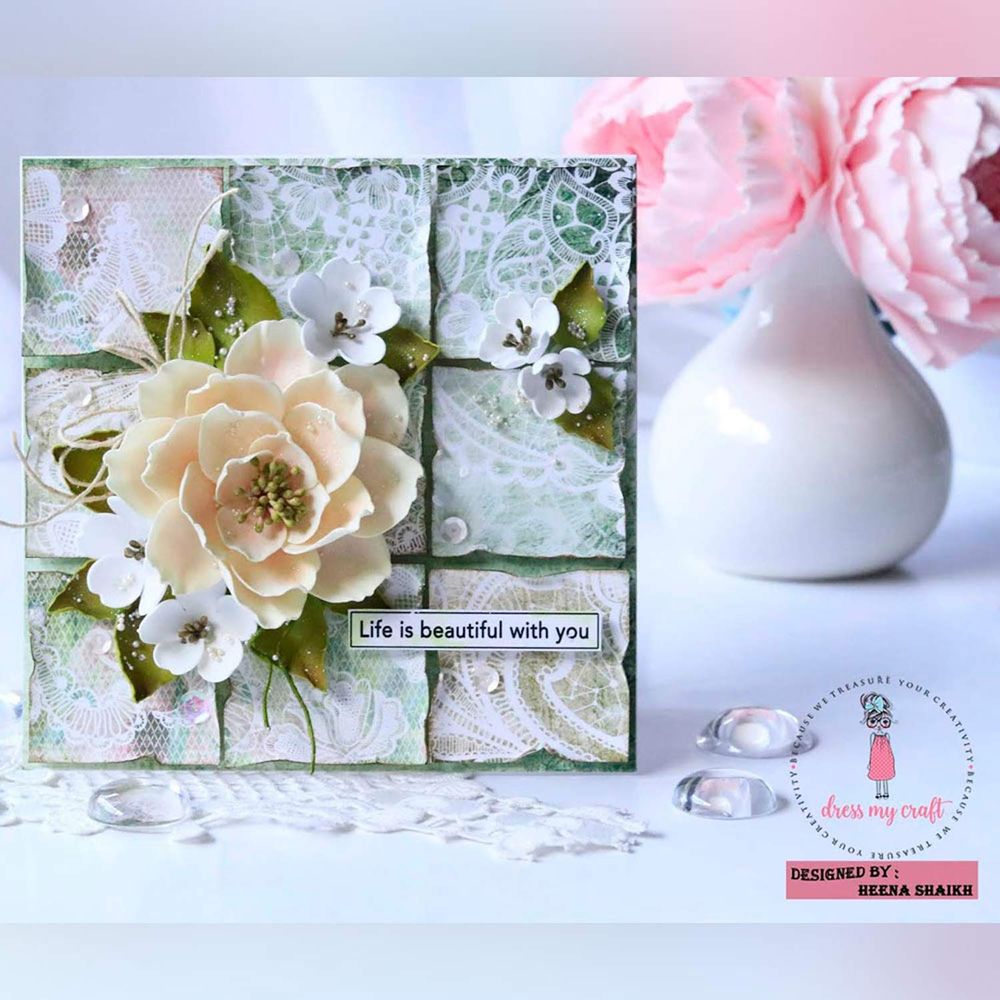 Magnolias #3 Pack Of 5 - 12" x 12" Loose Sheets