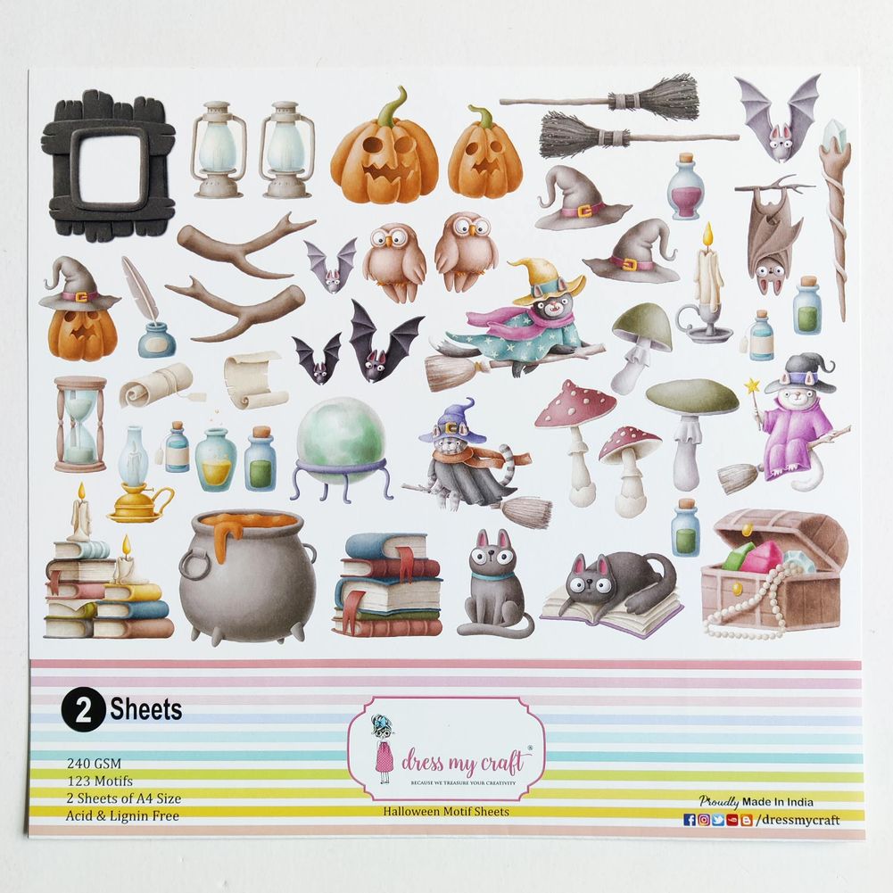 Halloween Motif sheets