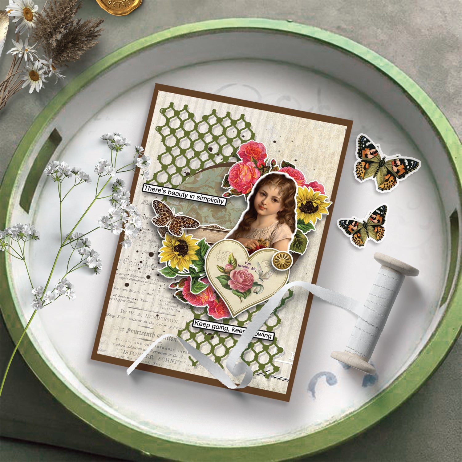 La Belle Fleur Motif Sheets