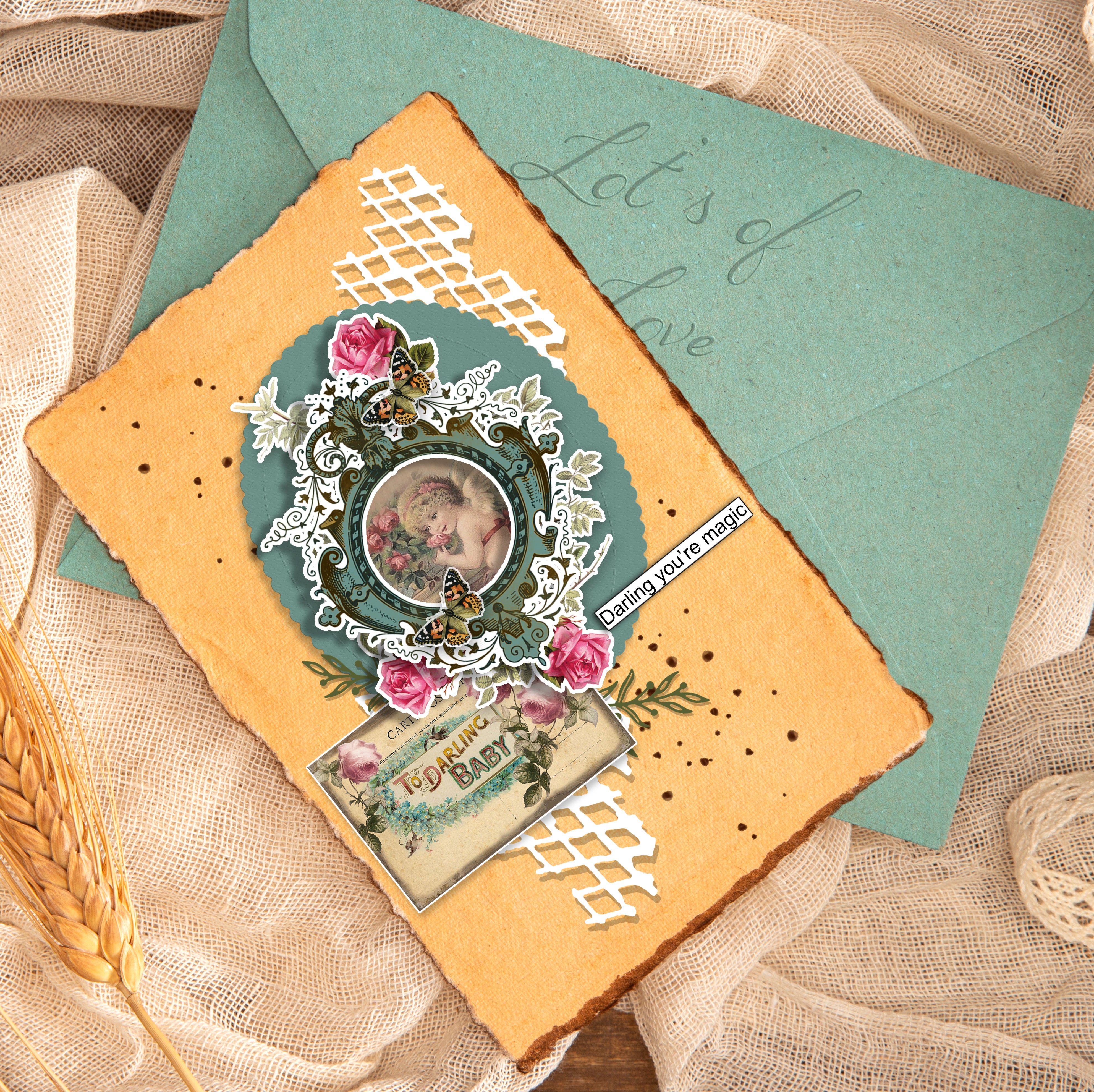 La Belle Fleur Motif Sheets