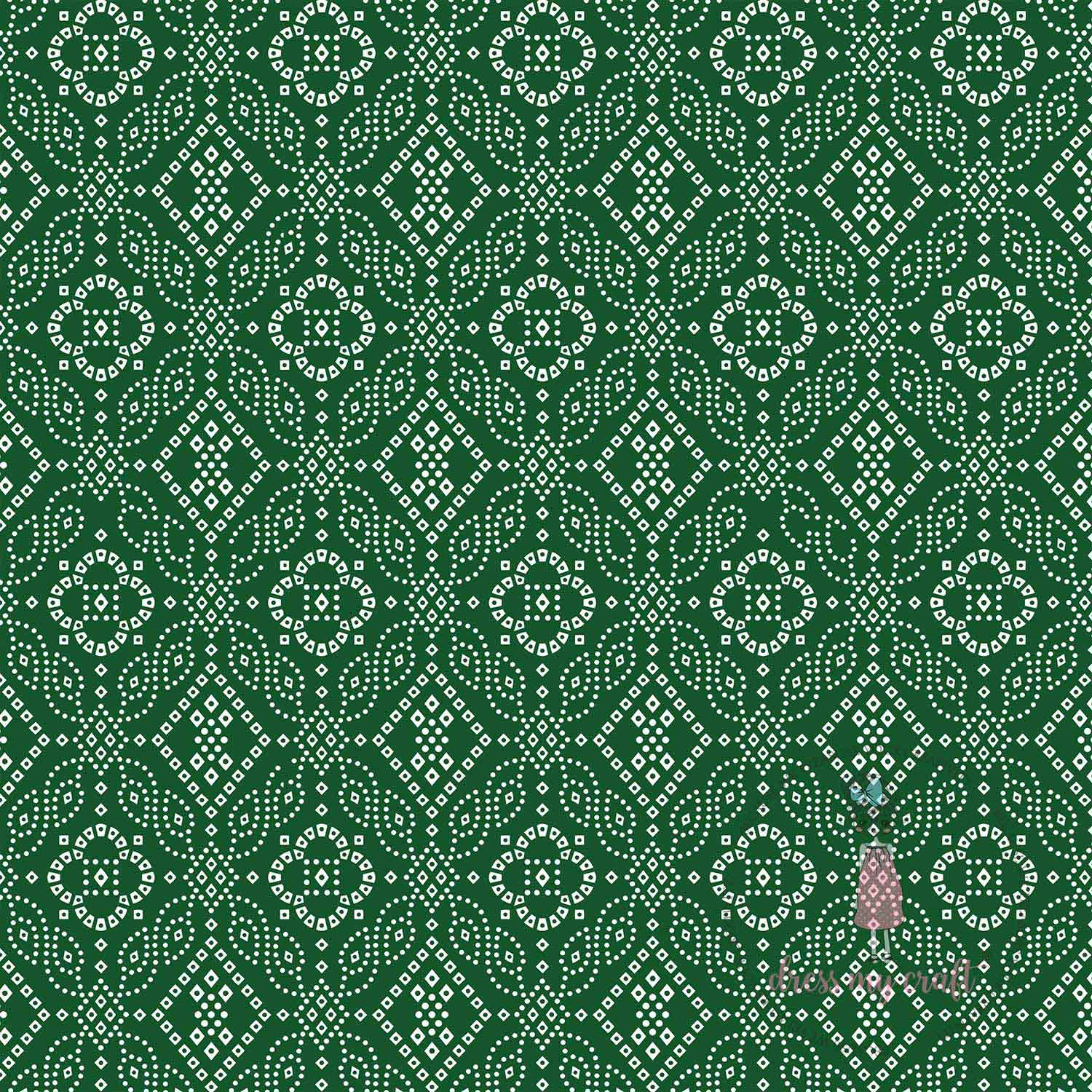 Traditional paper #24 - 12" x 12" (Pack Of 10) Loose Sheets