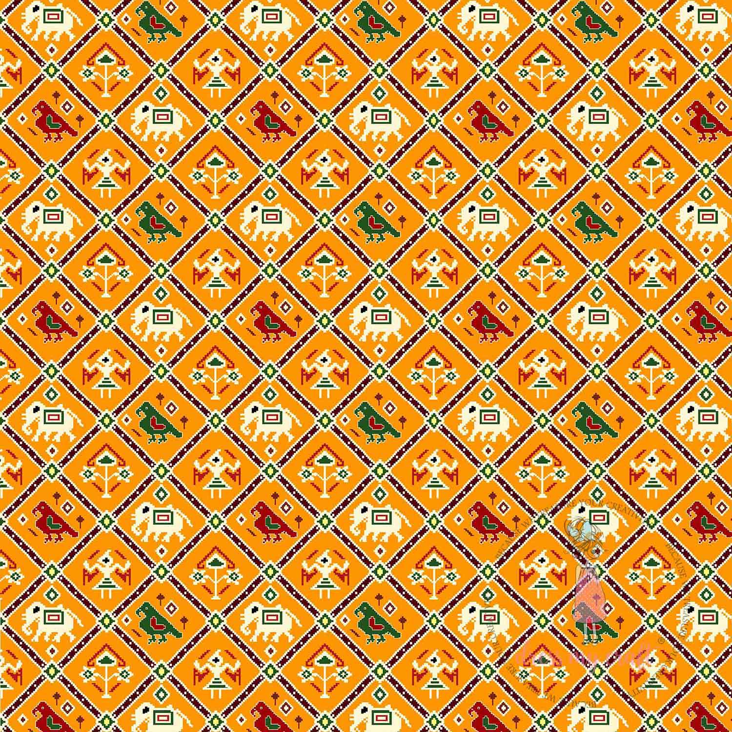 Traditional paper #43 - 12" x 12" (Pack Of 10) Loose Sheets