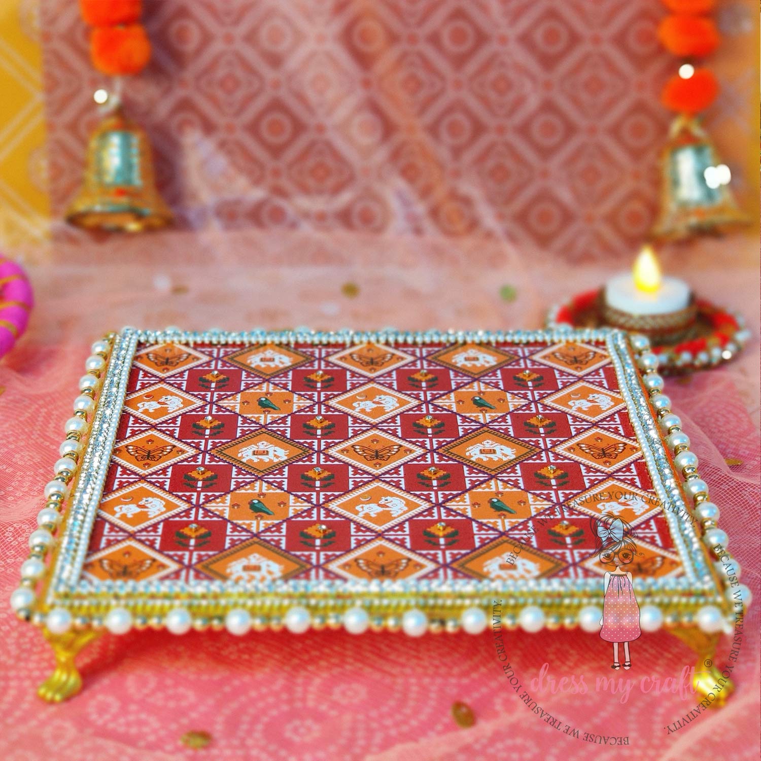 Ikkat & Patola Papers Set - 12" x 12" (Pack Of 20) Loose Sheets