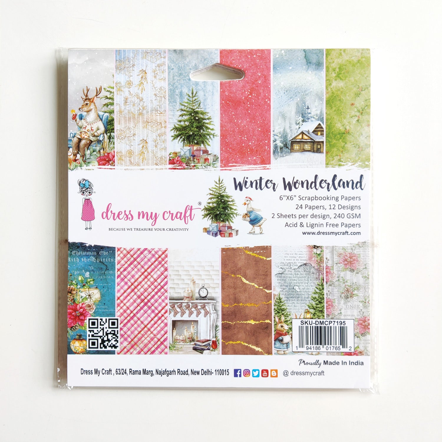 Winter Wonderland 6" X 6" Paper Pad