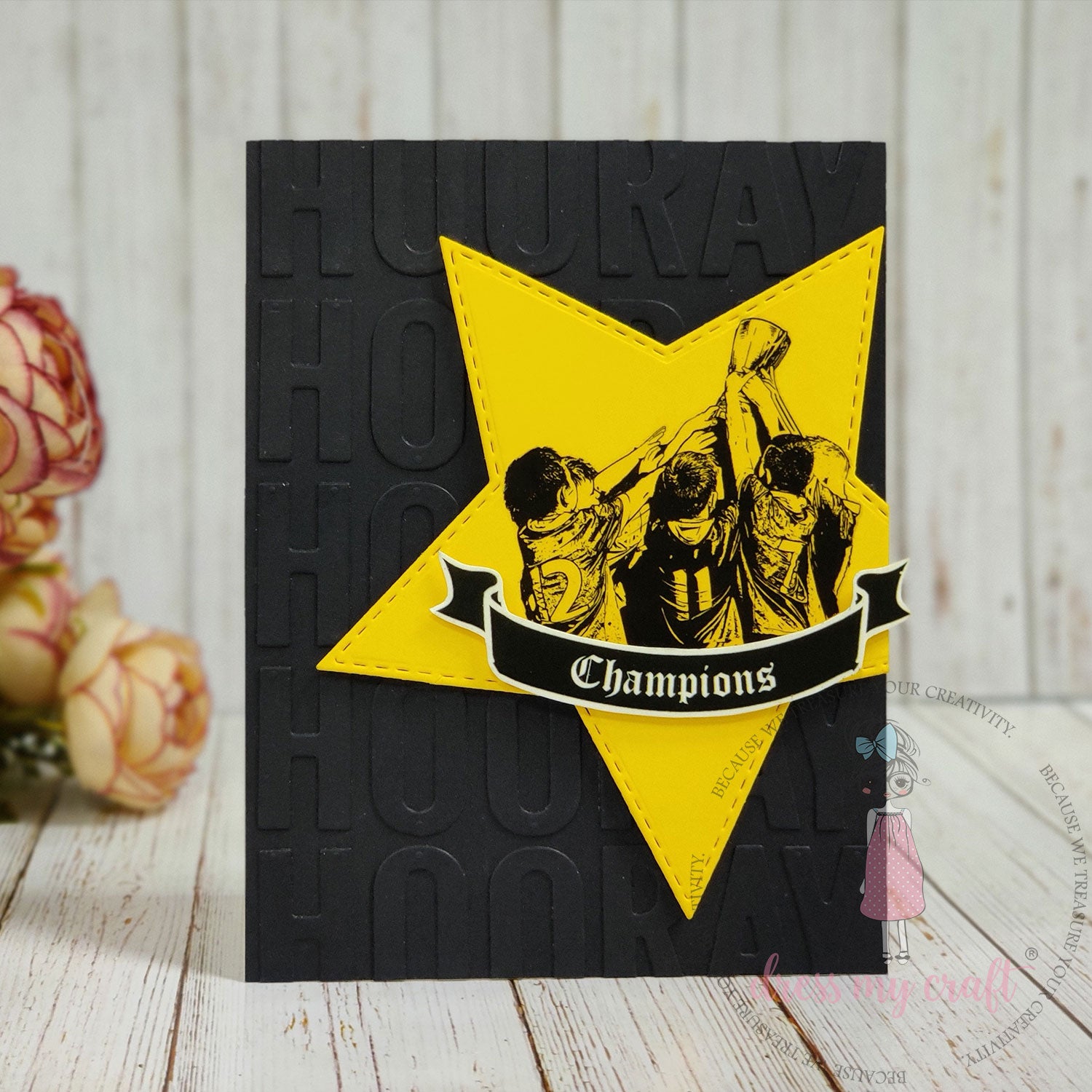 Bright Yellow Cardstock - A4 - 250 Gsm