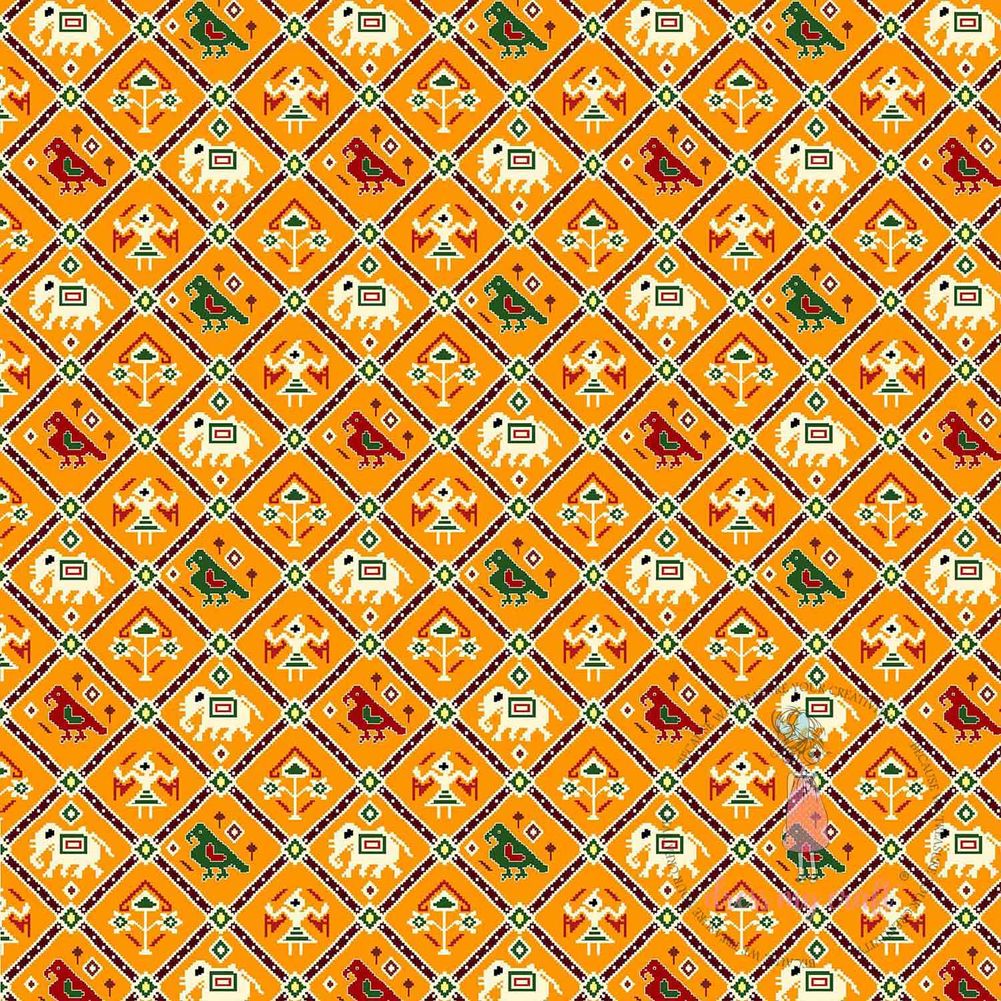 Traditional paper #43 - 6" x 6" (Pack Of 10) Loose Sheets