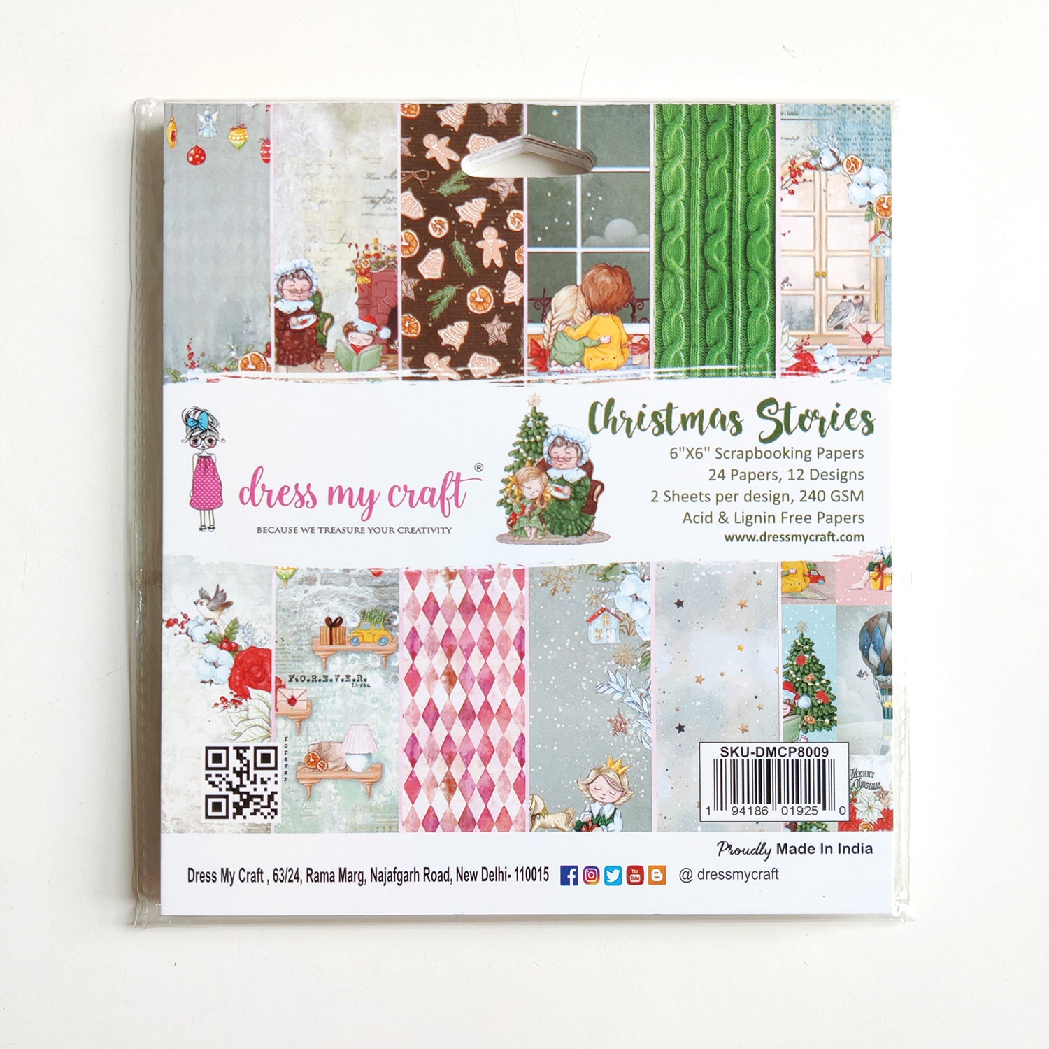 Christmas Stories 6" X 6" Paper Pad