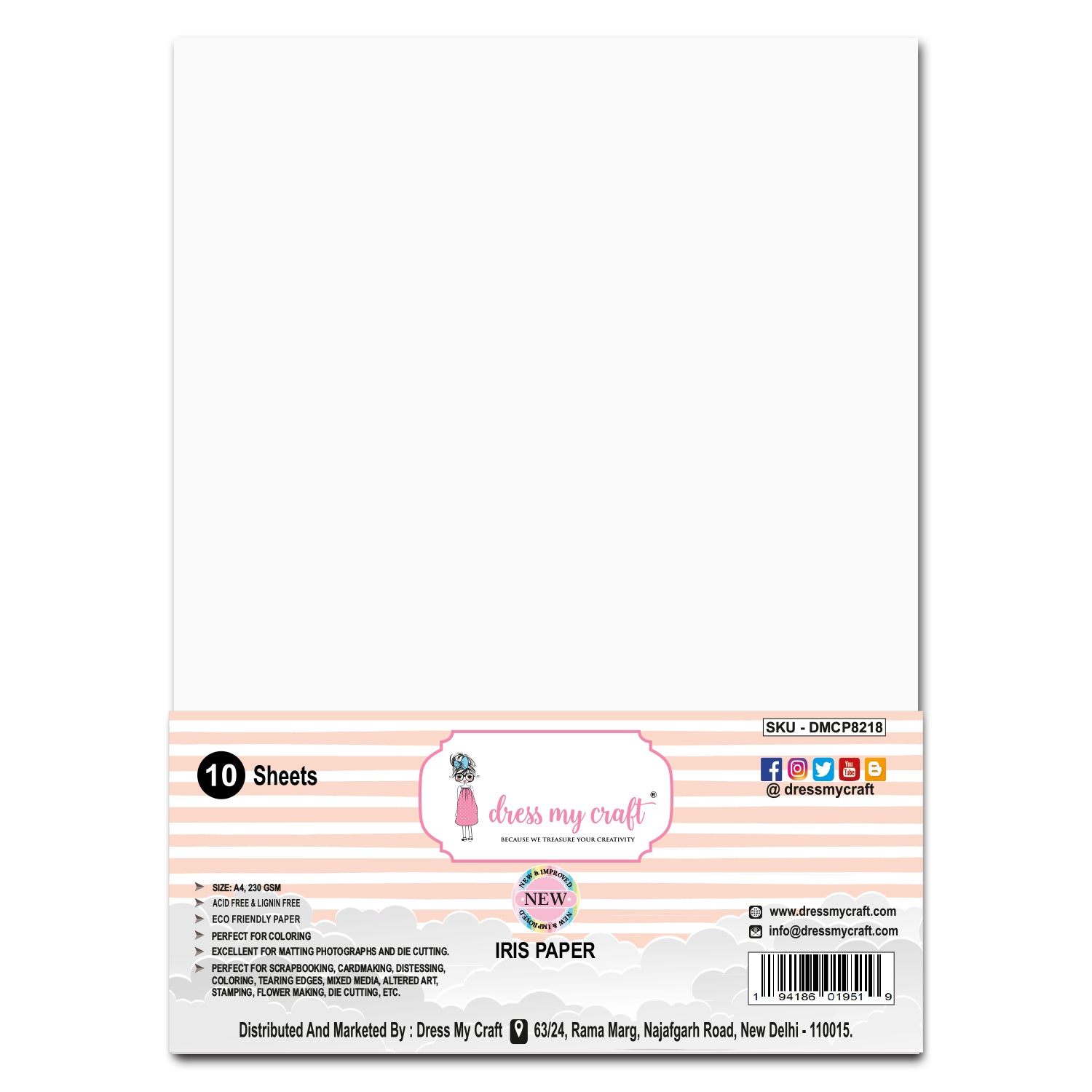 Iris Paper A4 - 230 gsm (New & Improved)