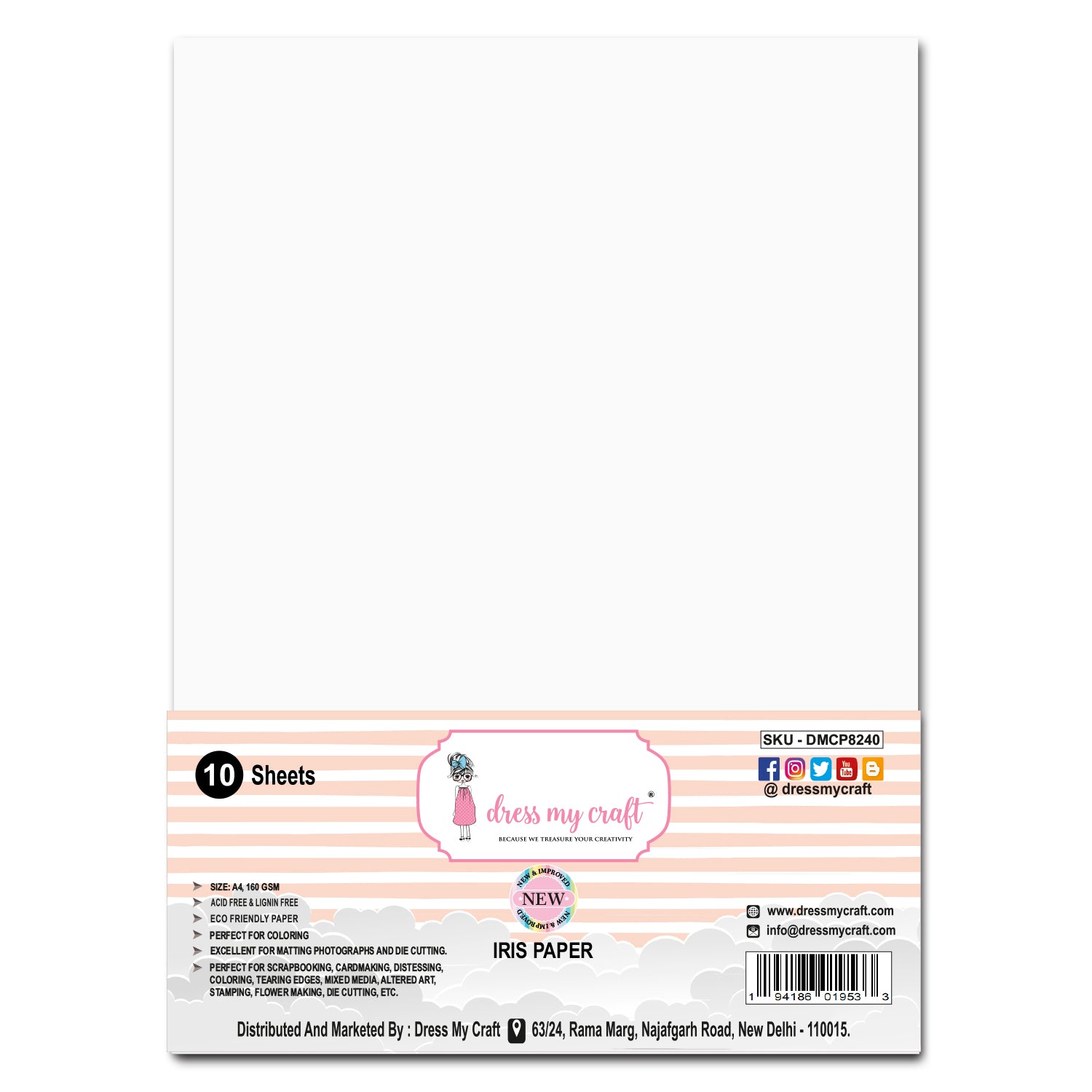 Iris Paper A4 - 160 gsm (New & Improved)