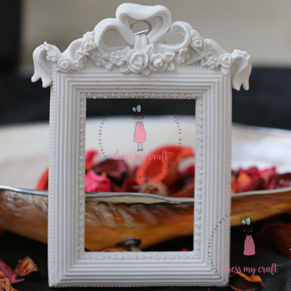 Resin Carved Hanging Rectangle Frame