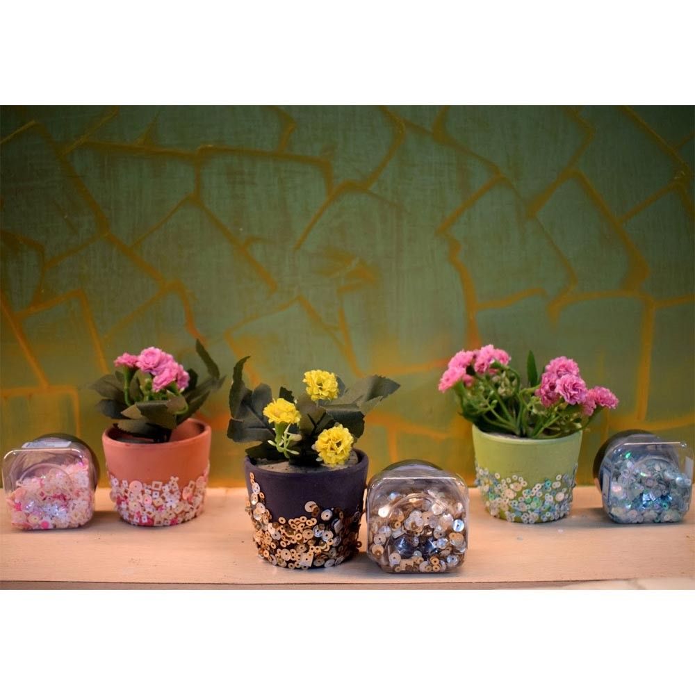 Play With Green Sequins - 25gm