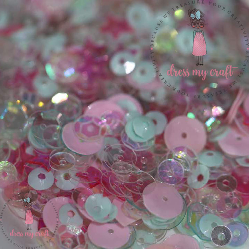 Pink Soda Sequins - 25gm