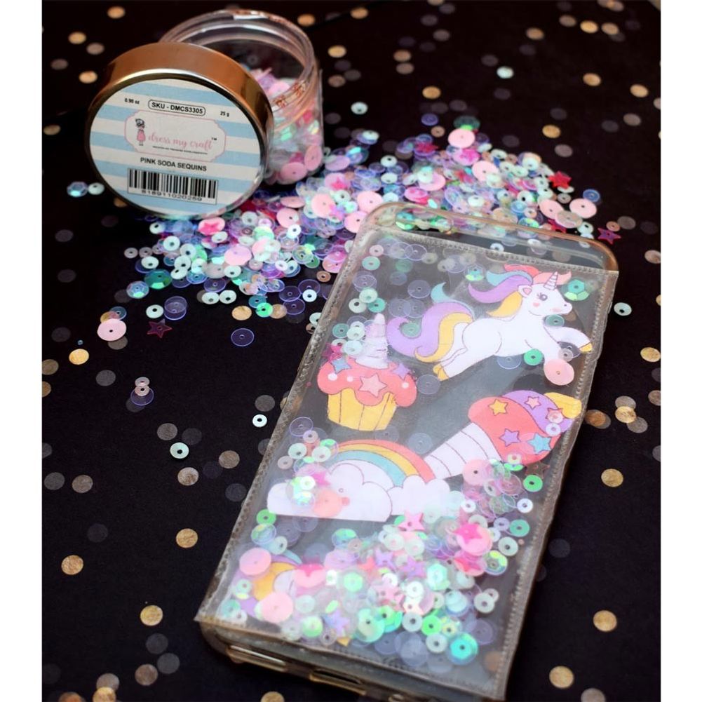 Pink Soda Sequins - 25gm