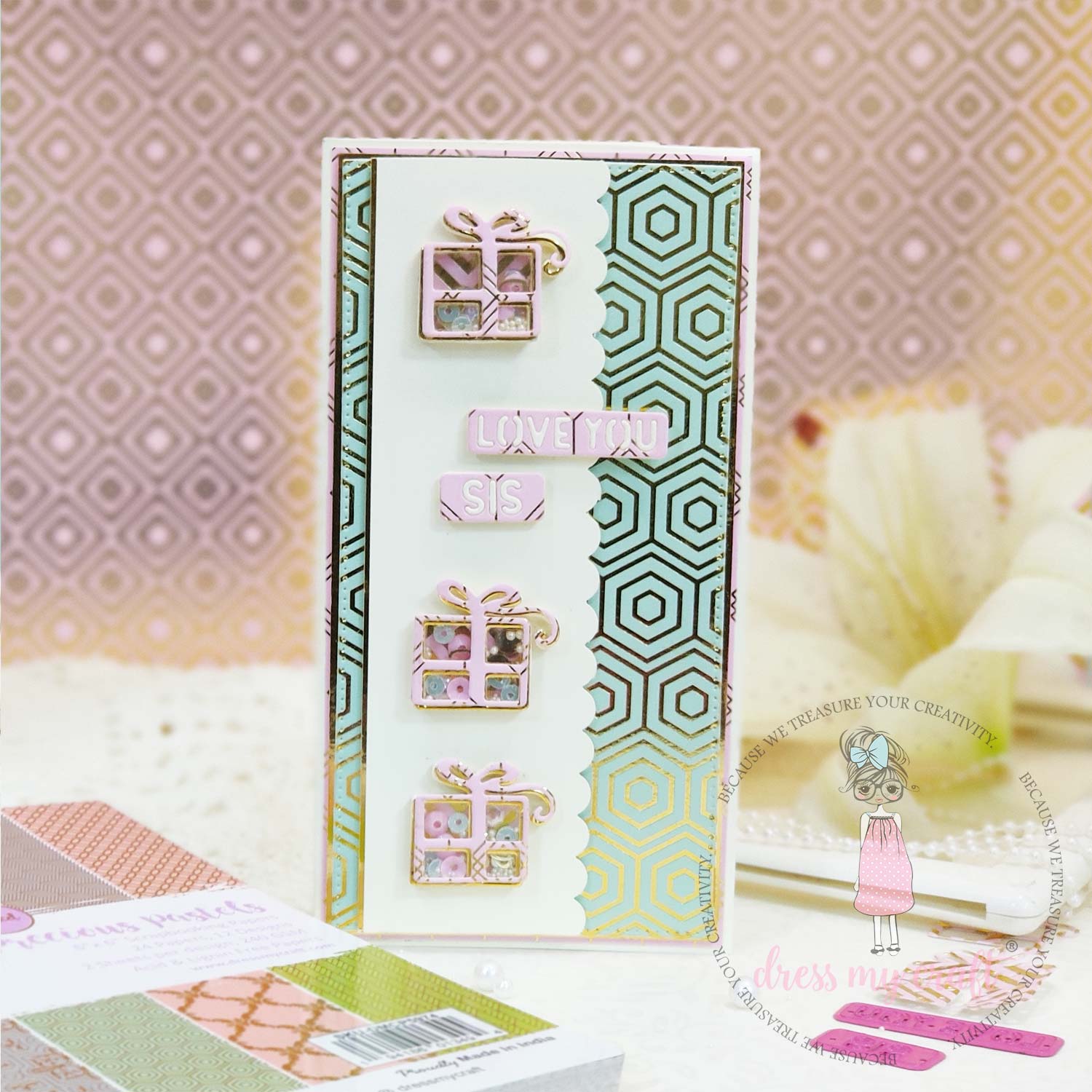 Pink Celebration Sequins - 25gm
