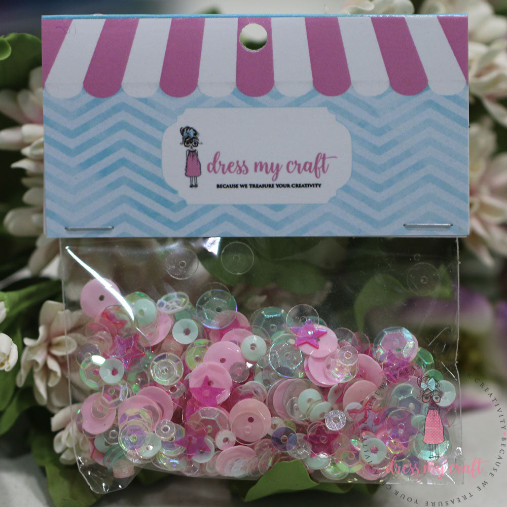 Pink Soda Sequins - 8gm