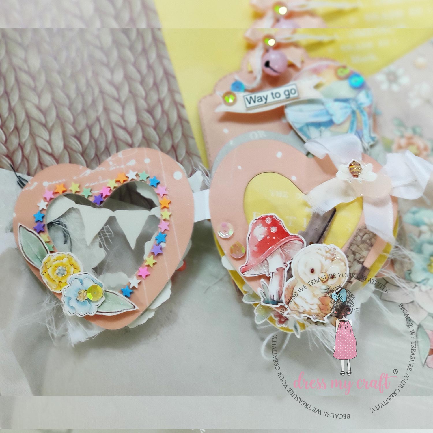 Multicoloured Stars Shaker Slices