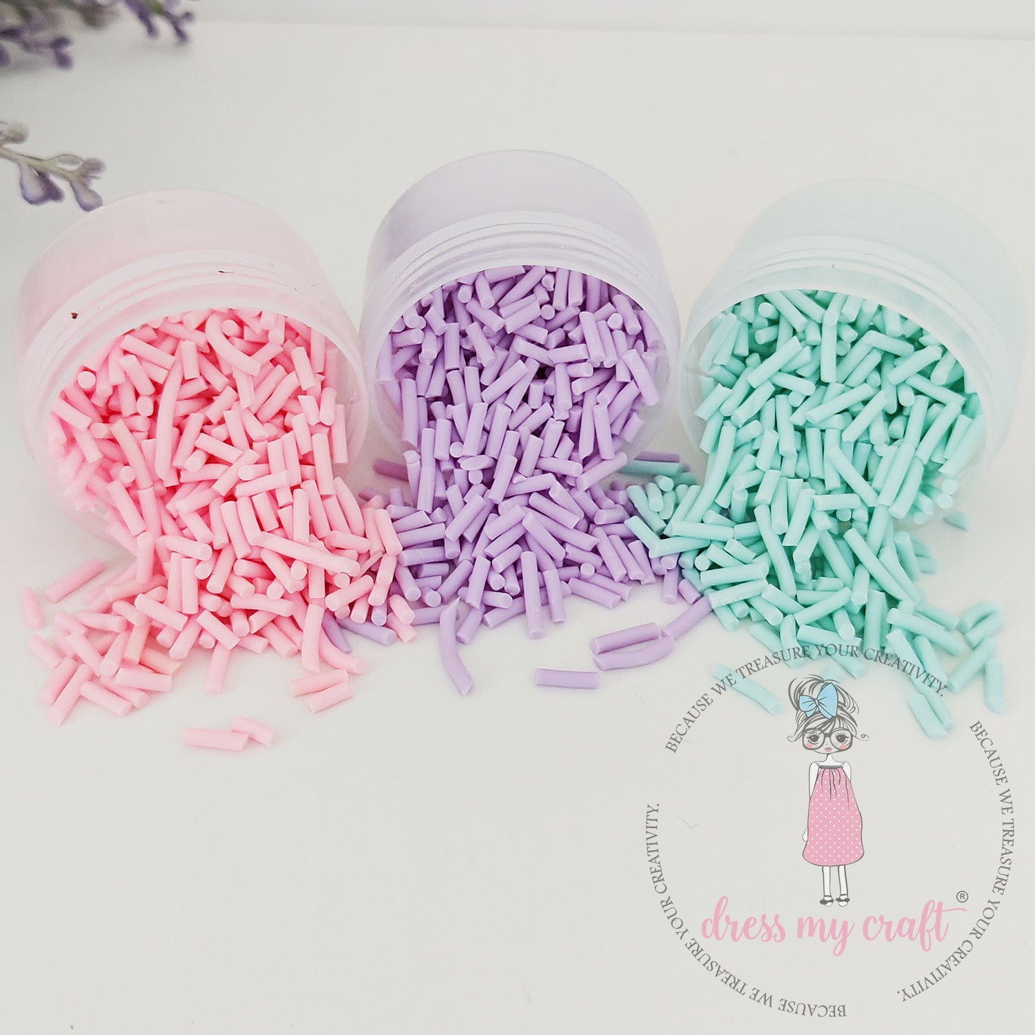 Pastel Sprinkle Family Set (Pack of 6)