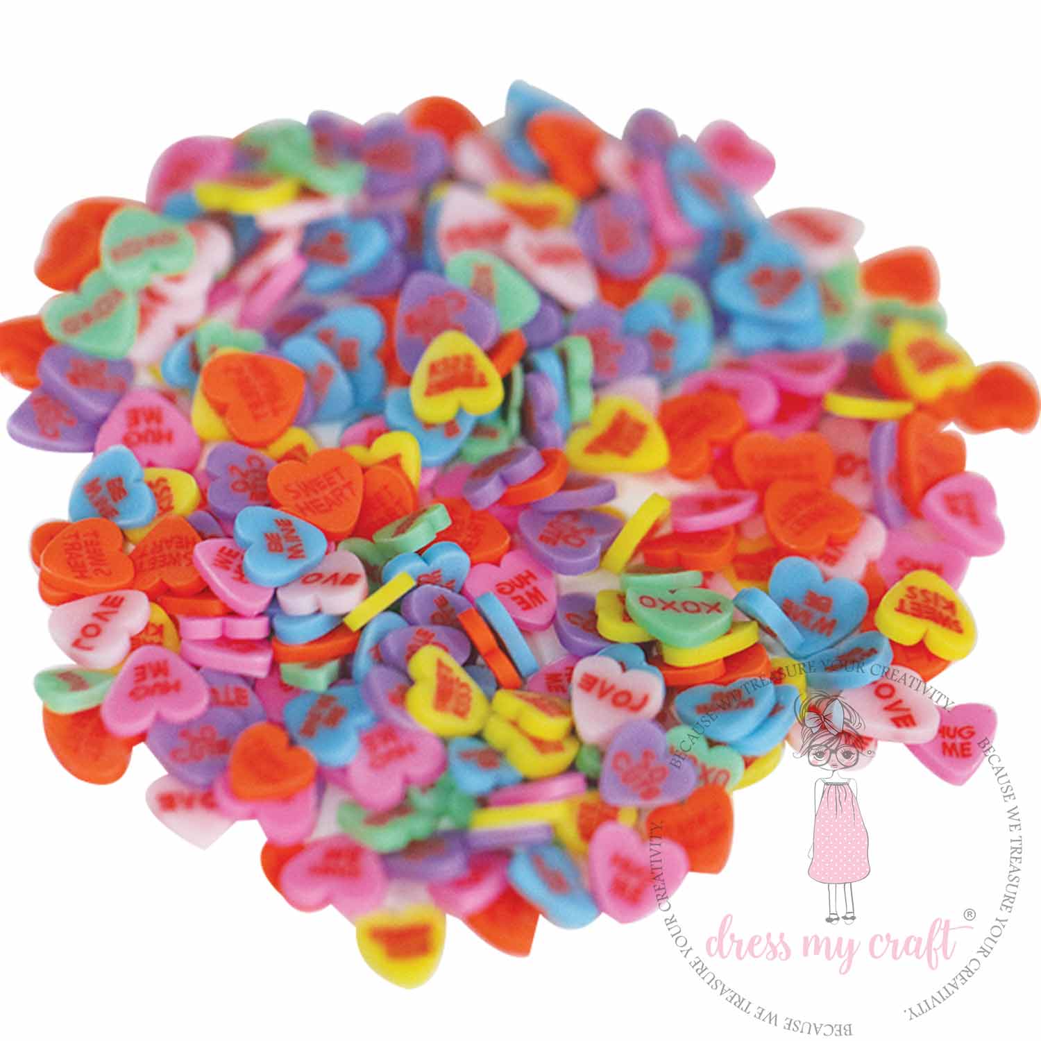 Love Hearts Slices - 8gm