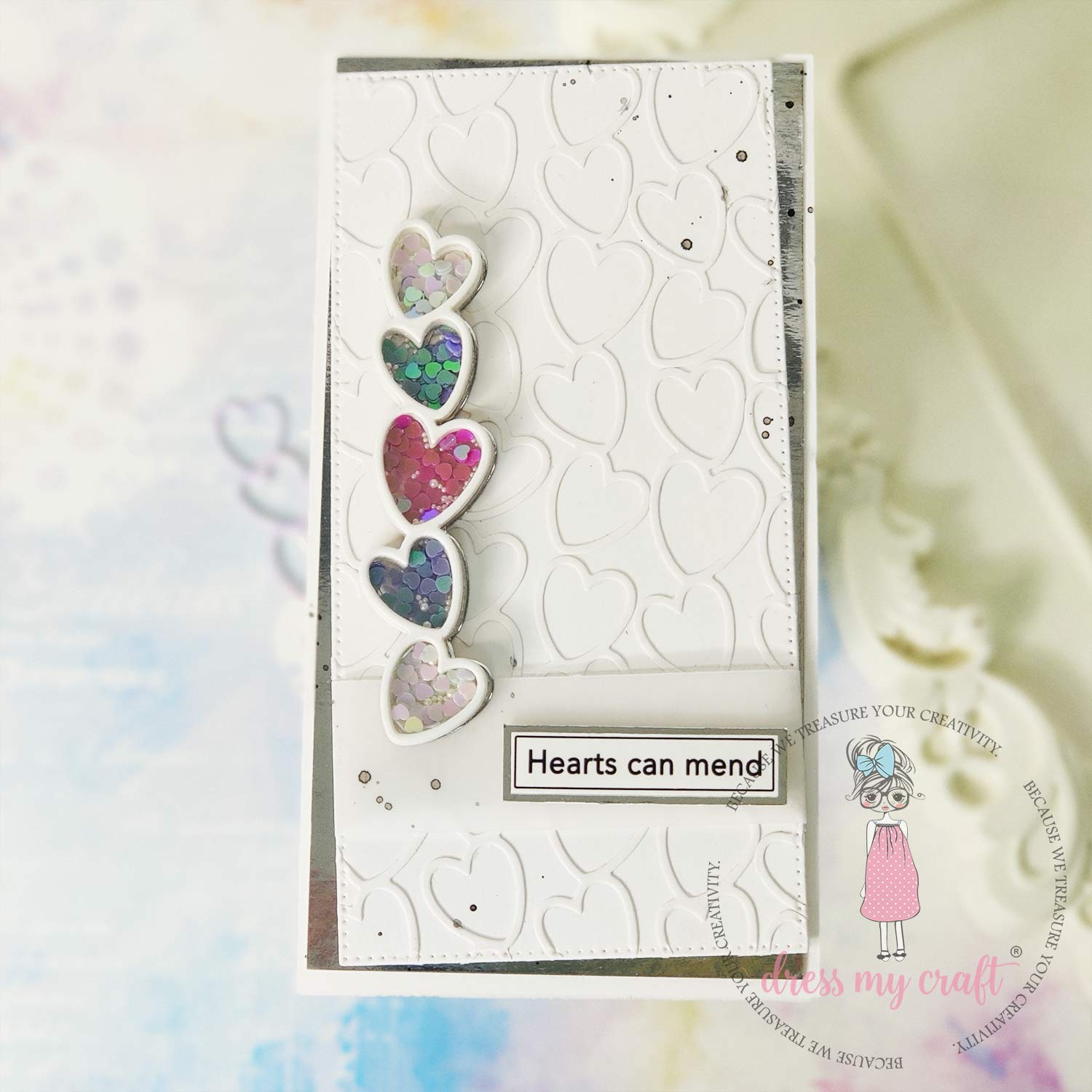 Heart Sequins Family Pack