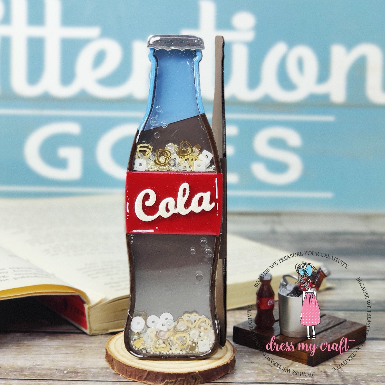 Golden Heart Sequins