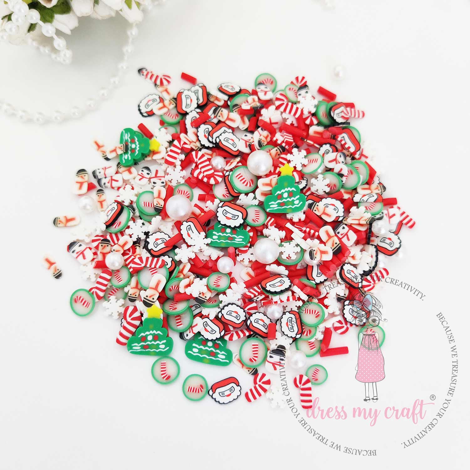 Snowy Christmas Slices - 8gm
