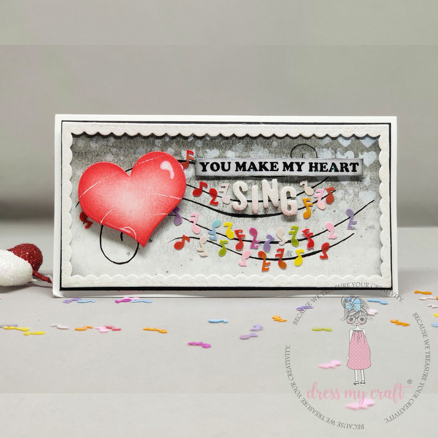 Sparkling Musical Notes - 6gm