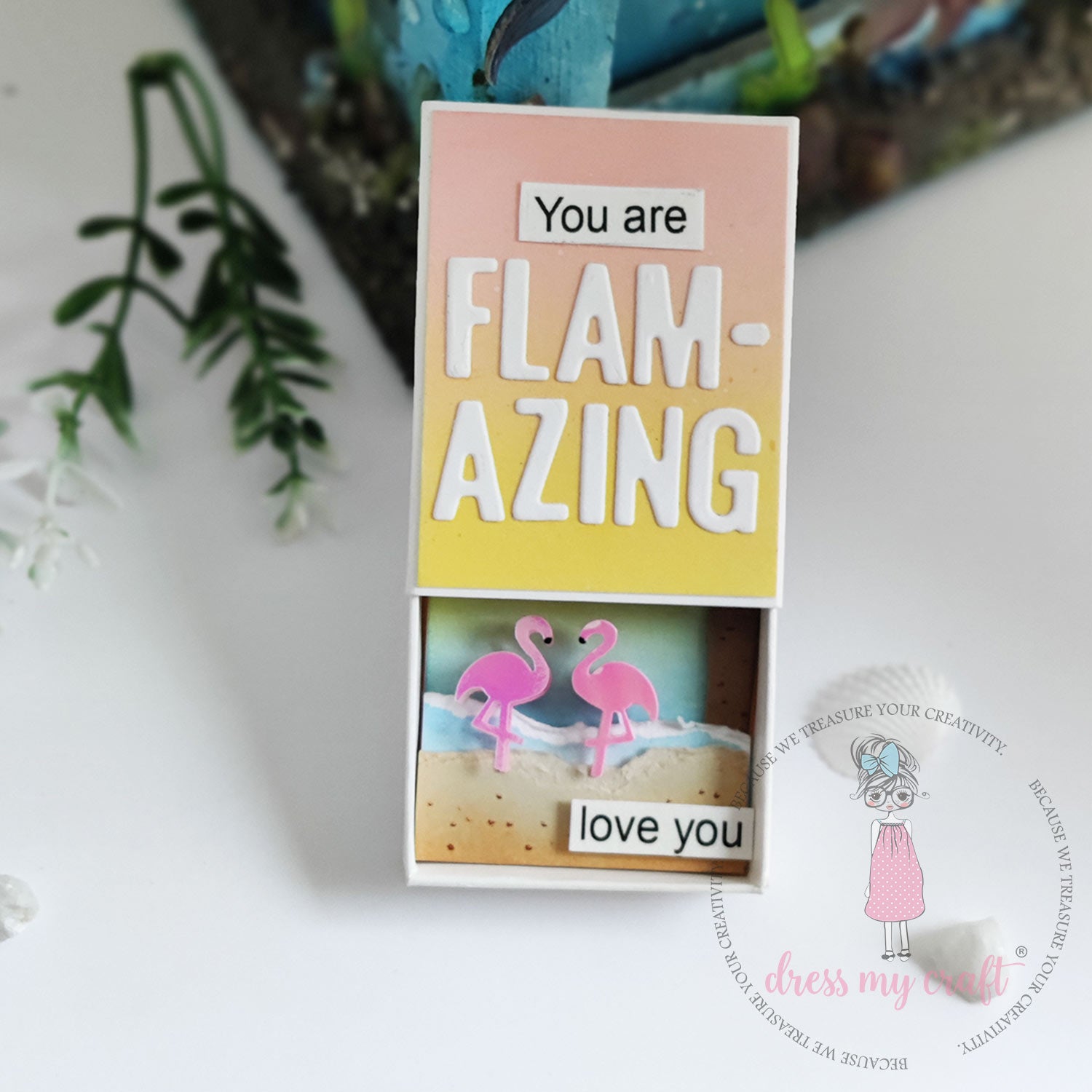 Sparkling Tropical Leaves - 6gm