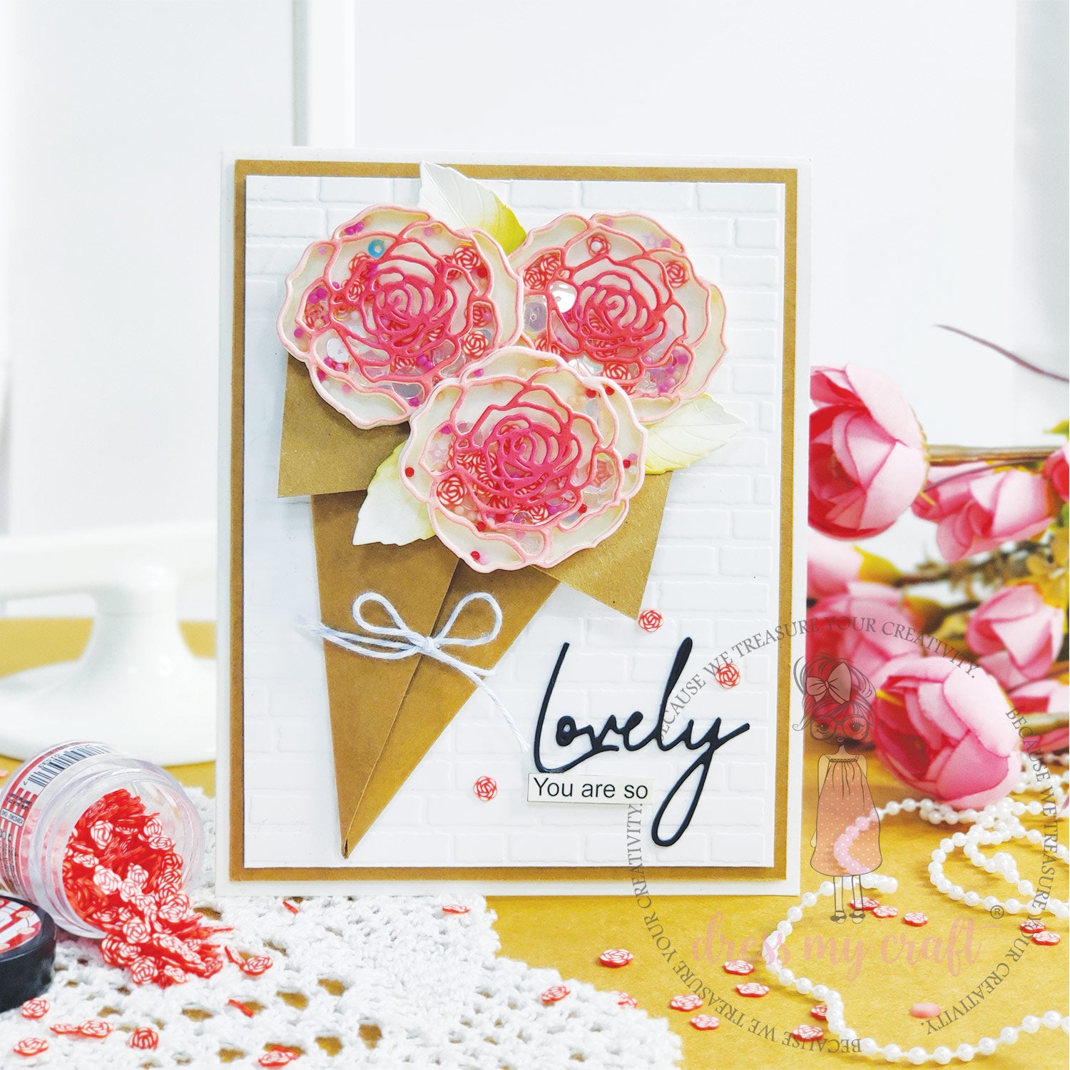 Red Roses Slices - 8gm