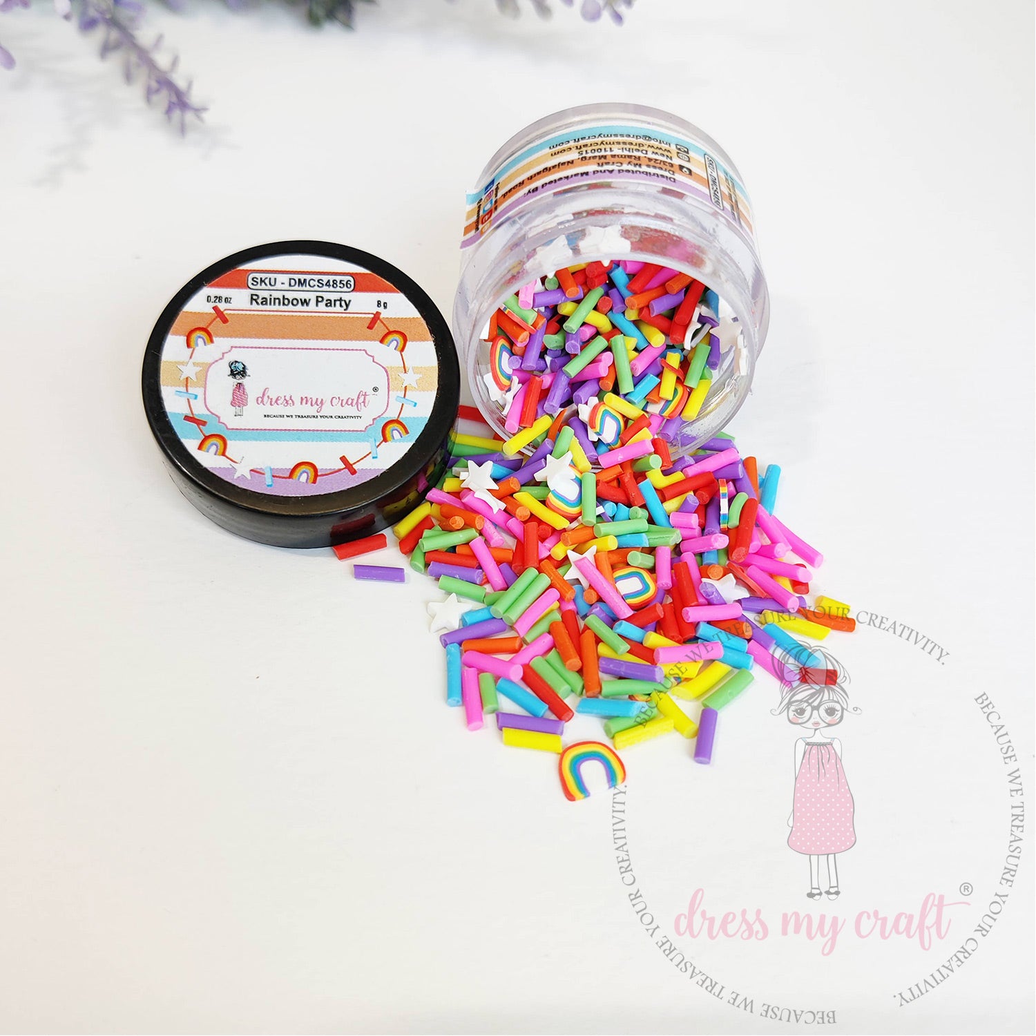 Rainbow Party Slices - 8gm