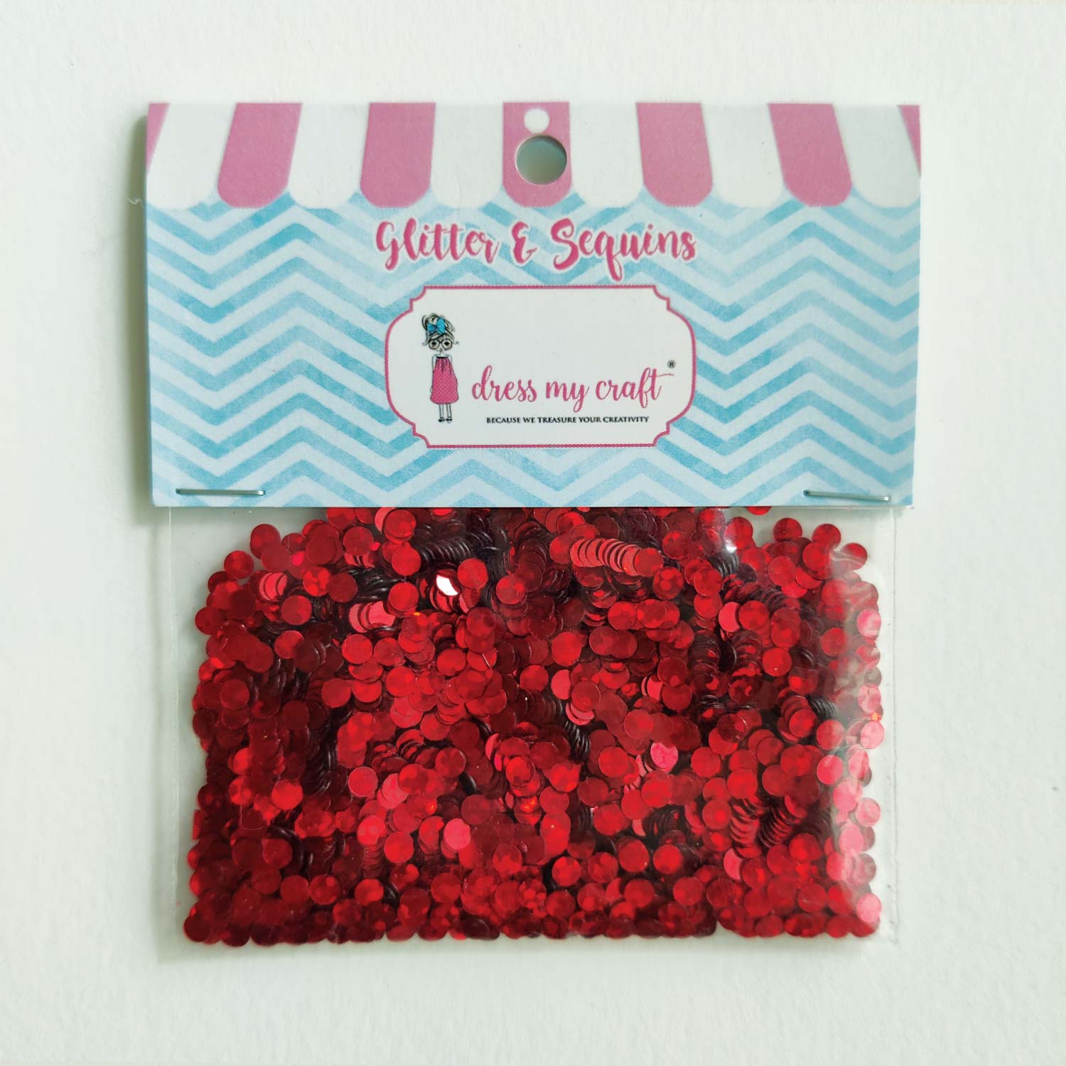 Christmas Confetti Red