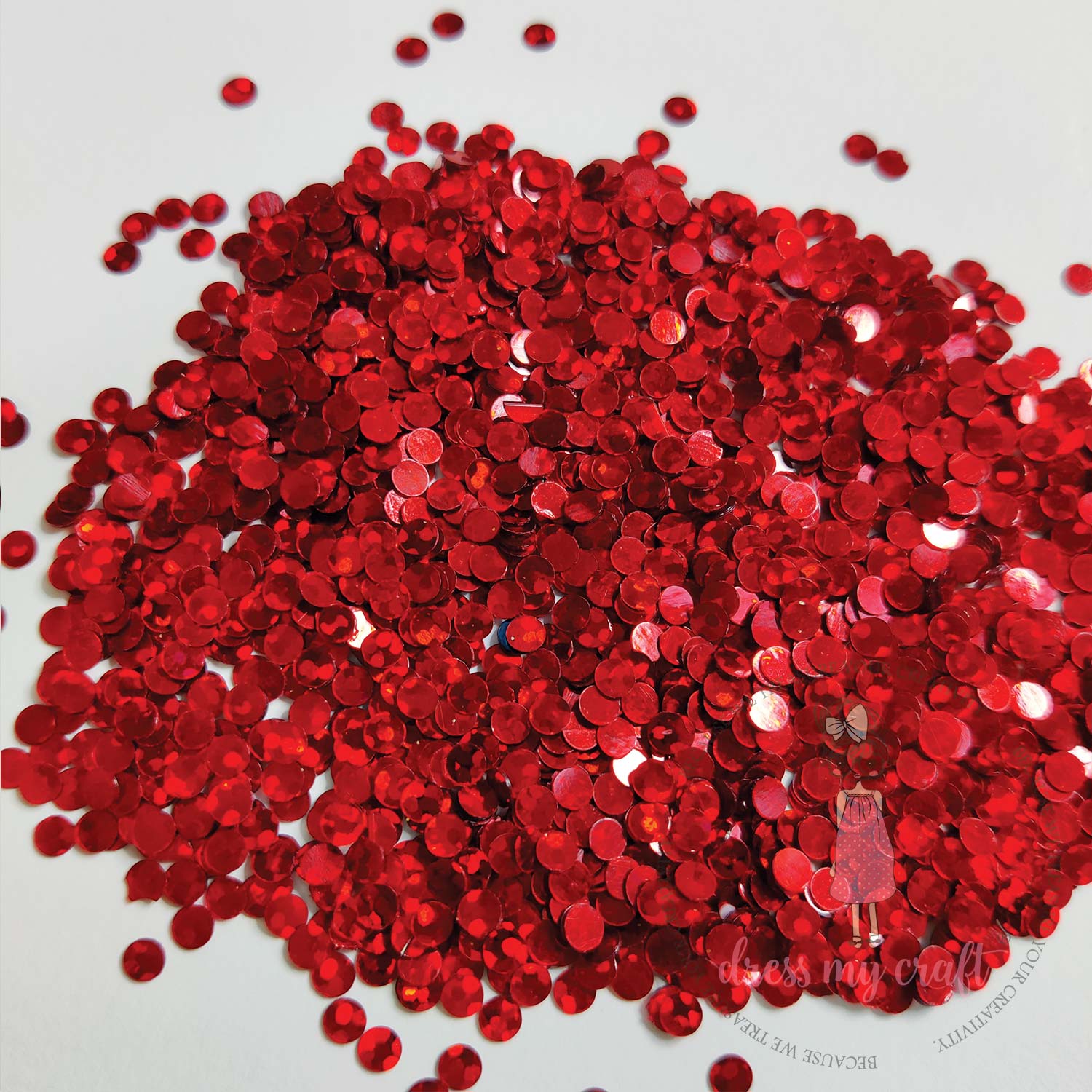 Christmas Confetti Red