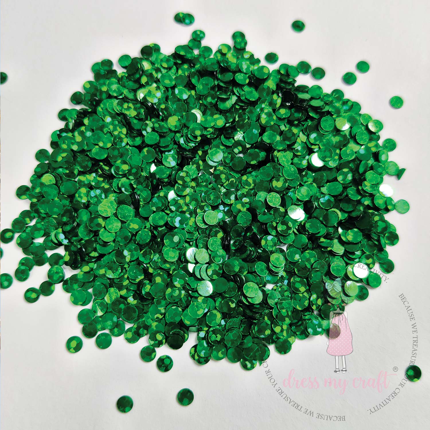 Christmas Confetti Green